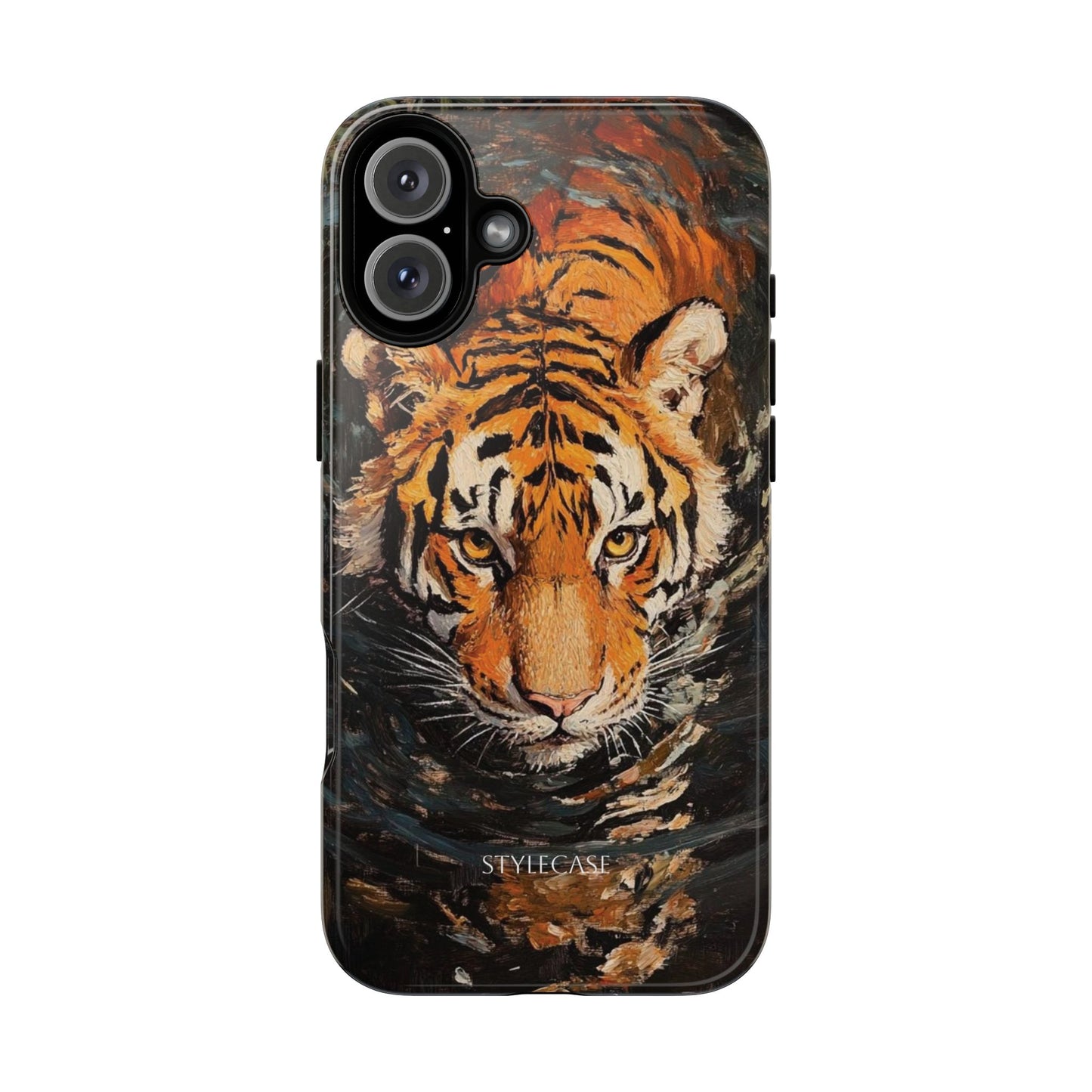 Tiger Reflection Phone Case — Wildlife Samsung And Iphone Cover