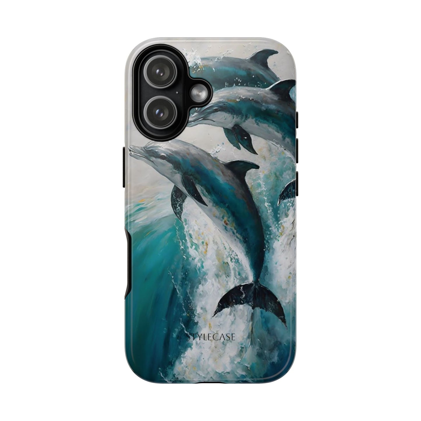 Dolphin Phone Case — Protective Ocean Art iPhone And Samsung Case