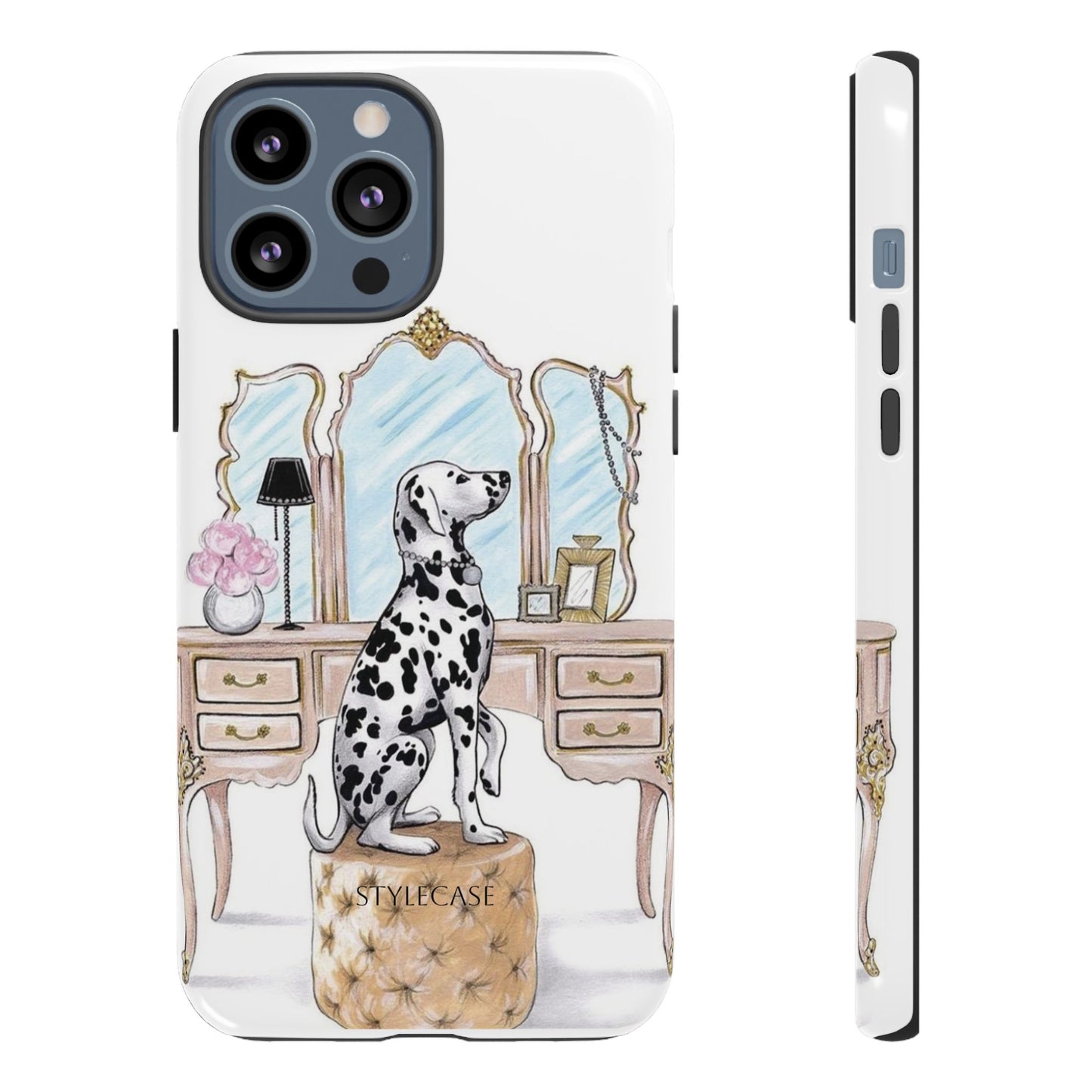 Dalmatian Vanity Phone Case — Elegance Samsung And Iphone Cover