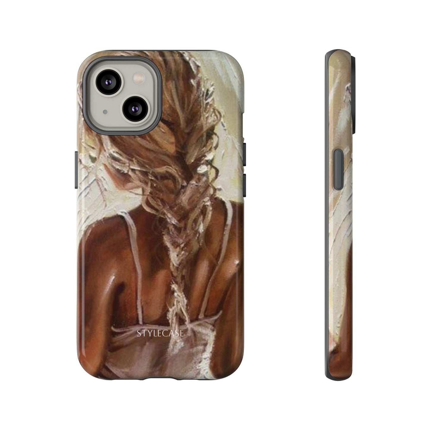 Phone Case — Braided Back Summer Vibe Protective Cover