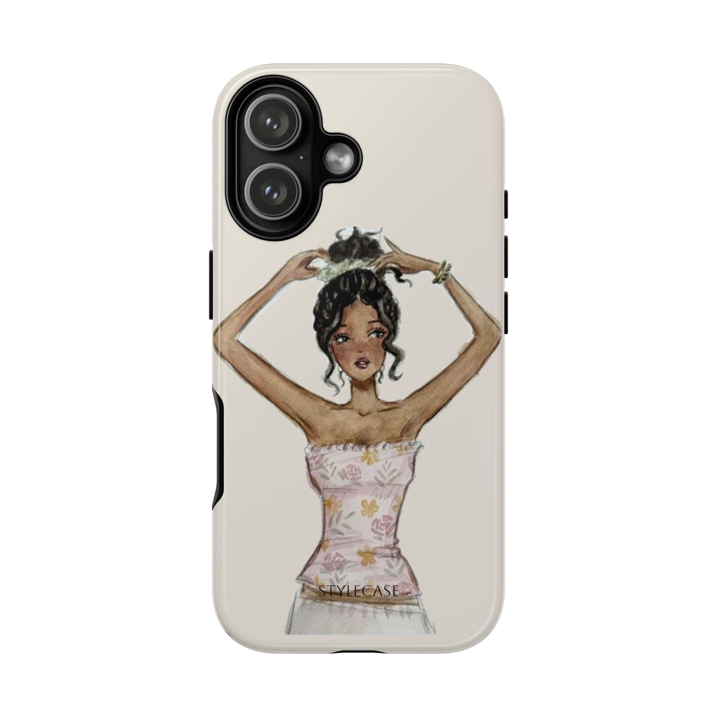 Phone Case — Fashion Illustration Chic Girl Protective Cover