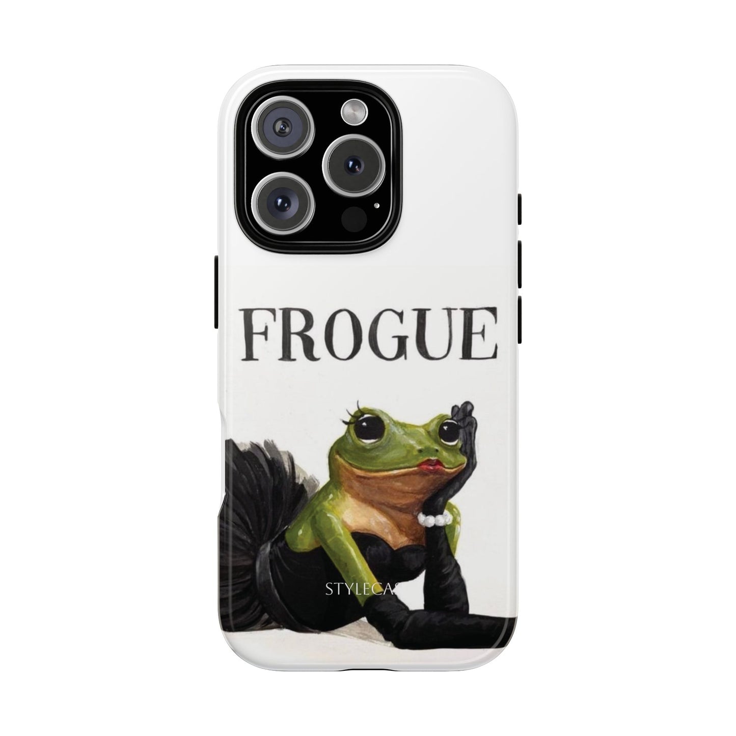 Frogue Phone Case – Fashion Frog Design, Trendy Protective Cover