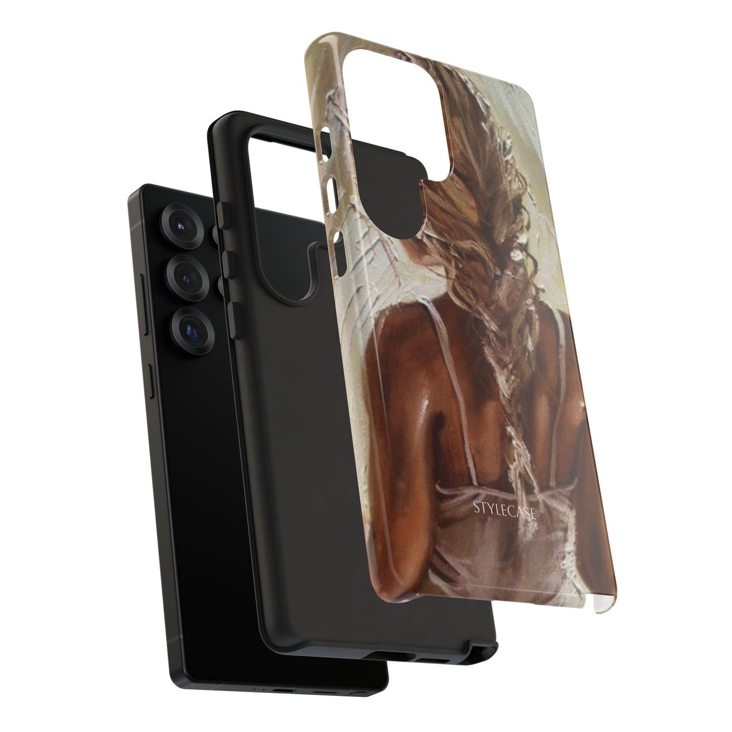 Phone Case — Braided Back Summer Vibe Protective Cover