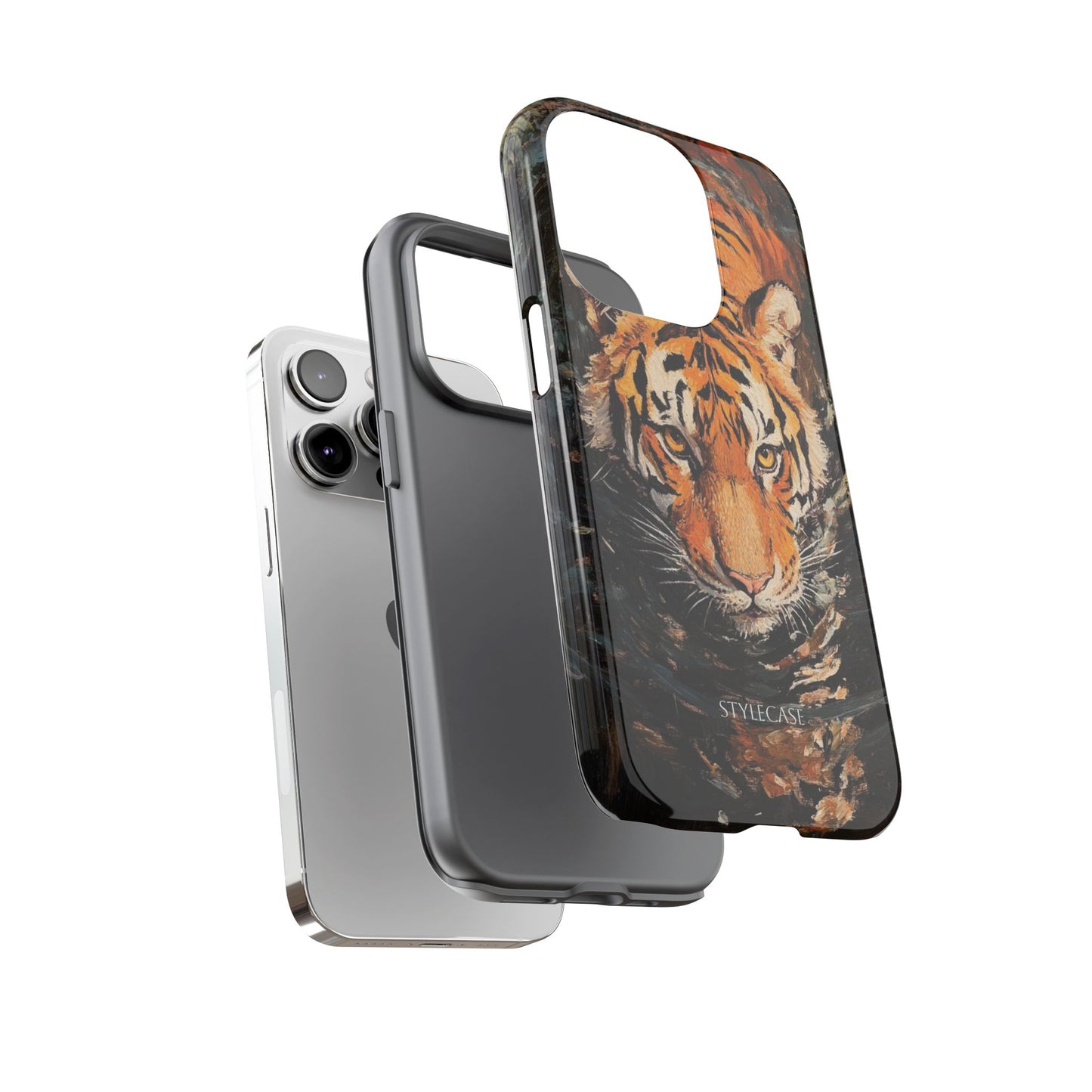 Tiger Reflection Phone Case — Wildlife Samsung And Iphone Cover