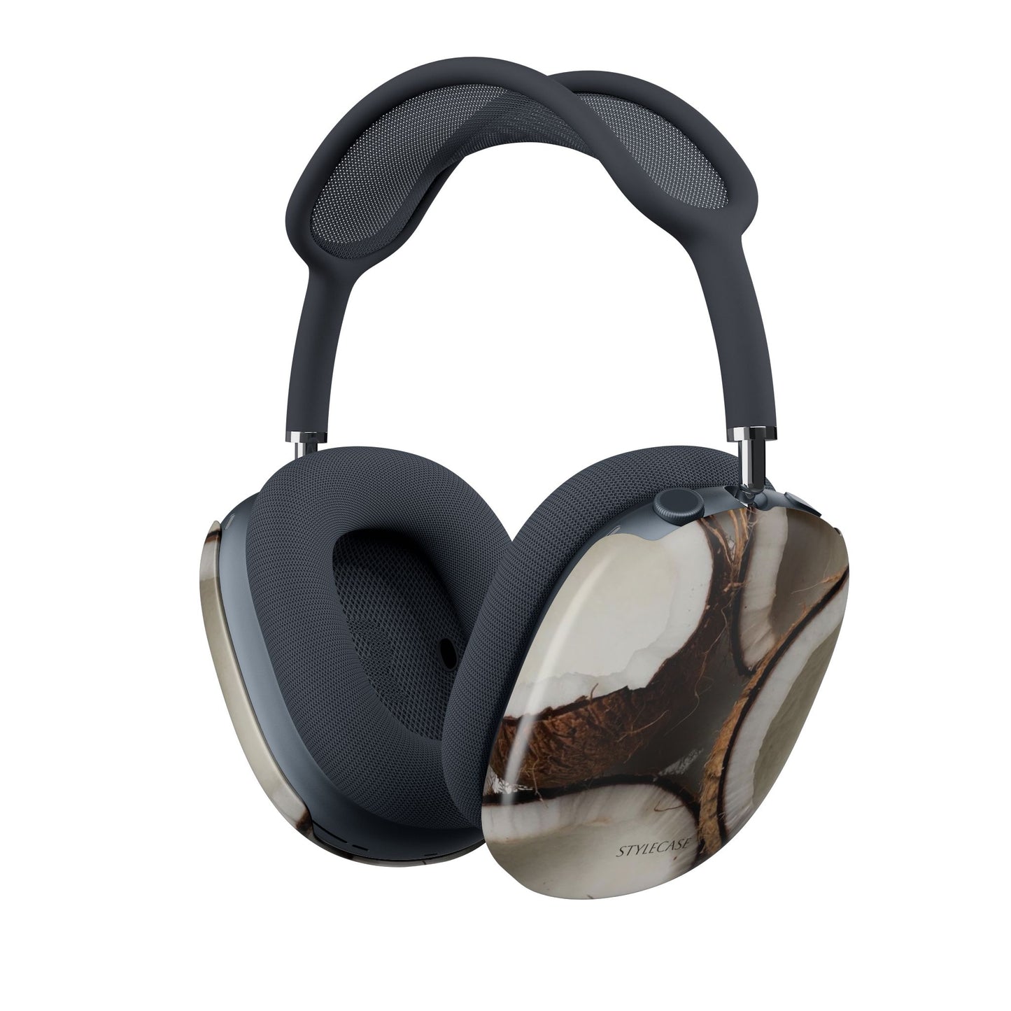 Coconut Shell AirPod Max Cases — Tropical Beach Vibe Headphone Covers