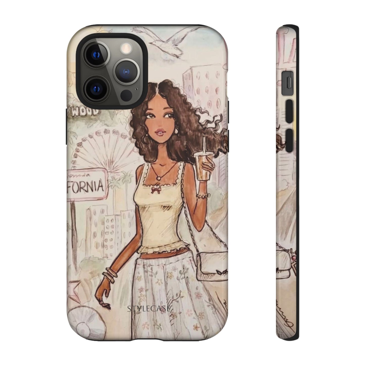 Stylish Girl Phone Case — California Samsung And Iphone Cover