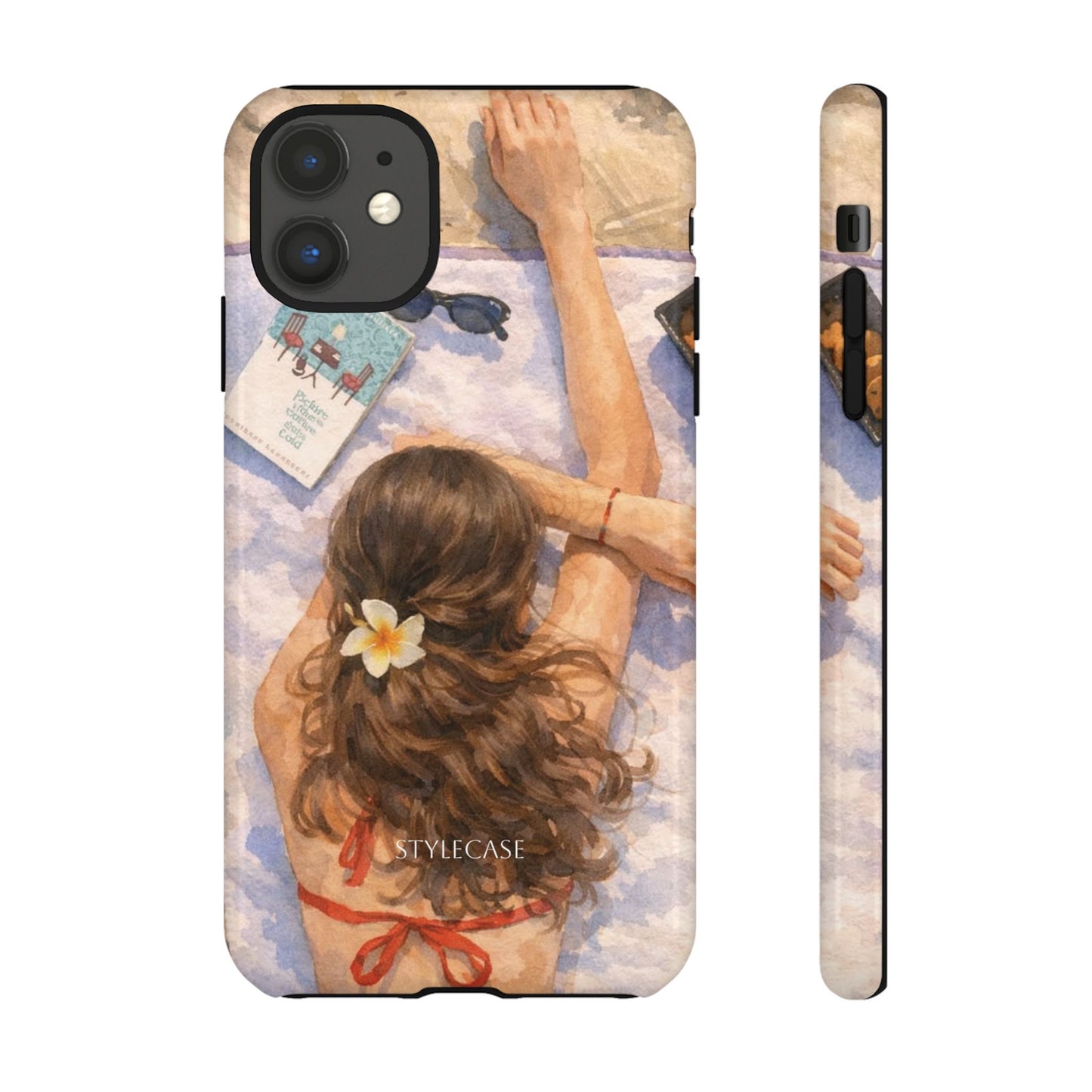 Beachside Girl Phone Case — Summer Samsung & Iphone Protective Cover