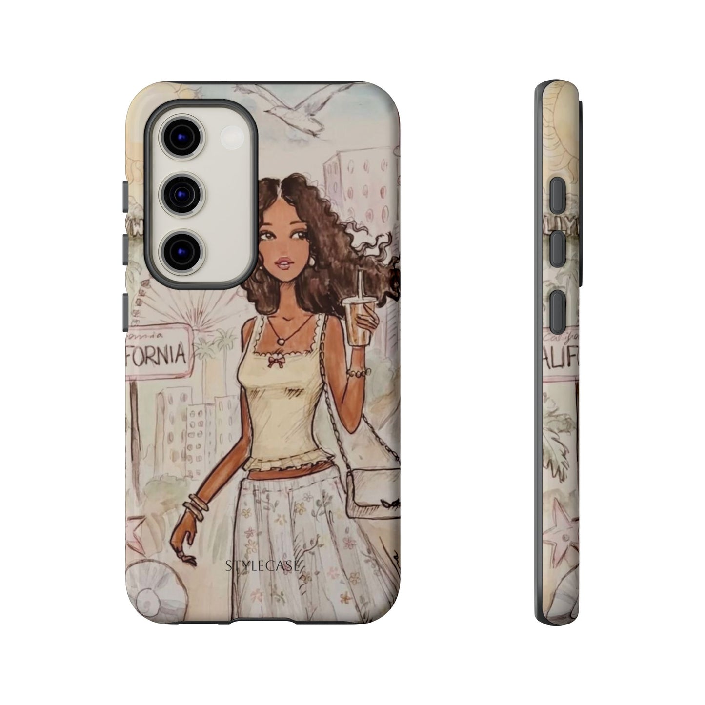 Stylish Girl Phone Case — California Samsung And Iphone Cover
