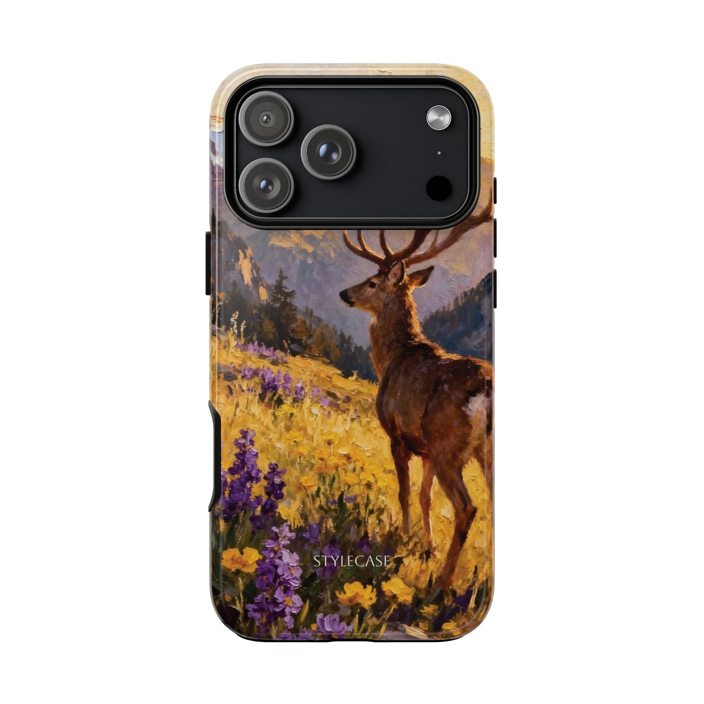 Deer Meadow Phone Case — Nature Samsung & Iphone Protective Case