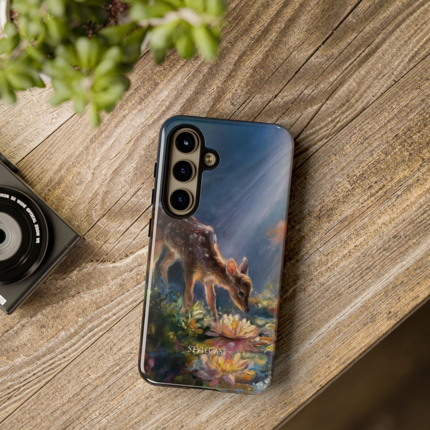 Sunlit Forest Phone Case — Premium Protective Samsung & Iphone Cover
