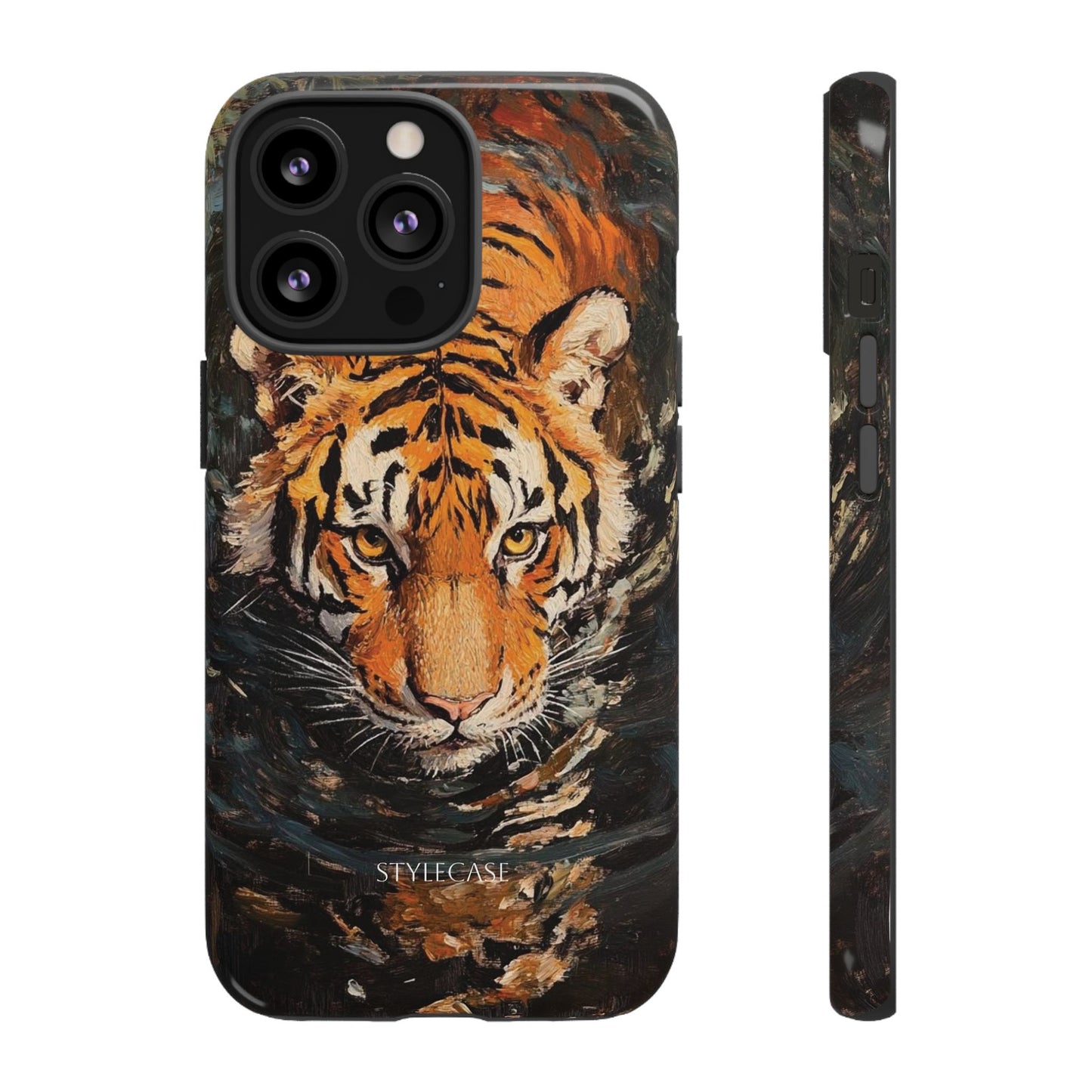 Tiger Reflection Phone Case — Wildlife Samsung And Iphone Cover