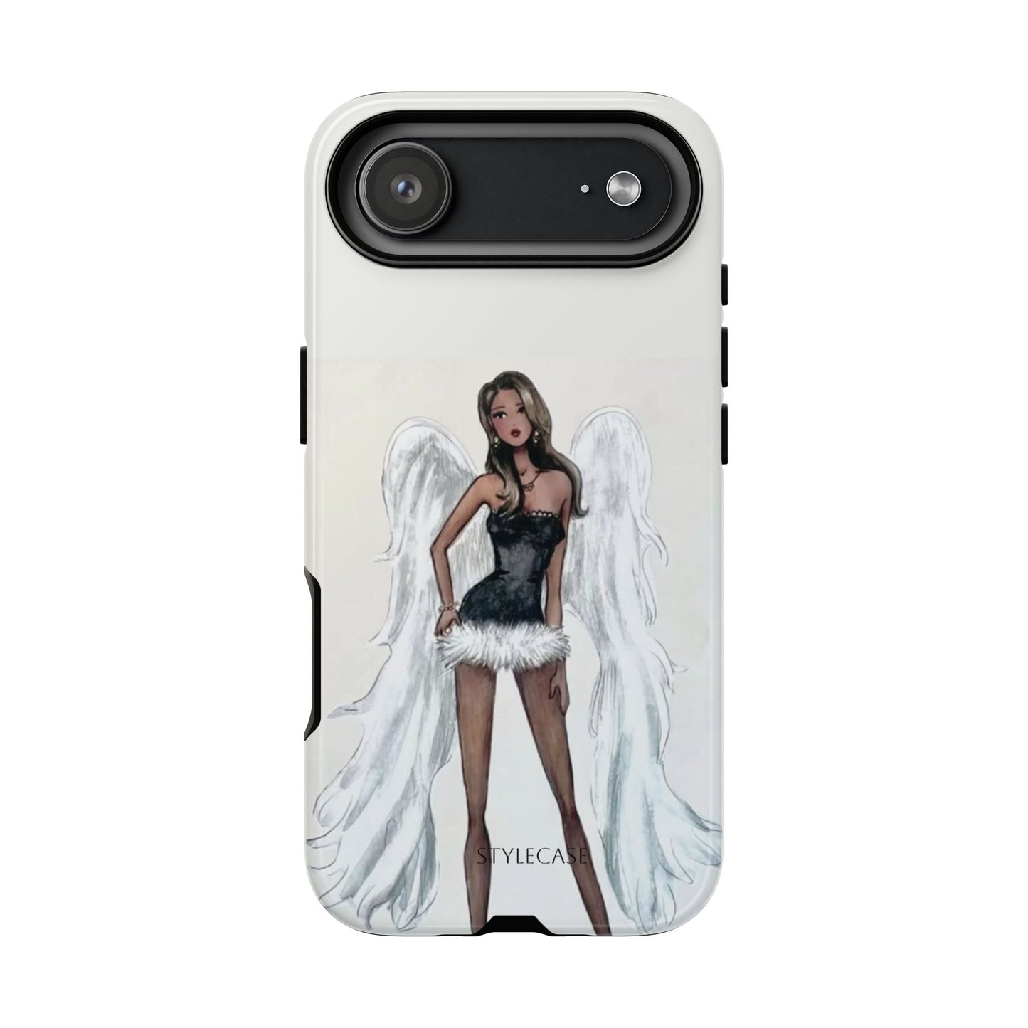 Angel Wings Phone Case — Fashionable Angel Model Protective Cover
