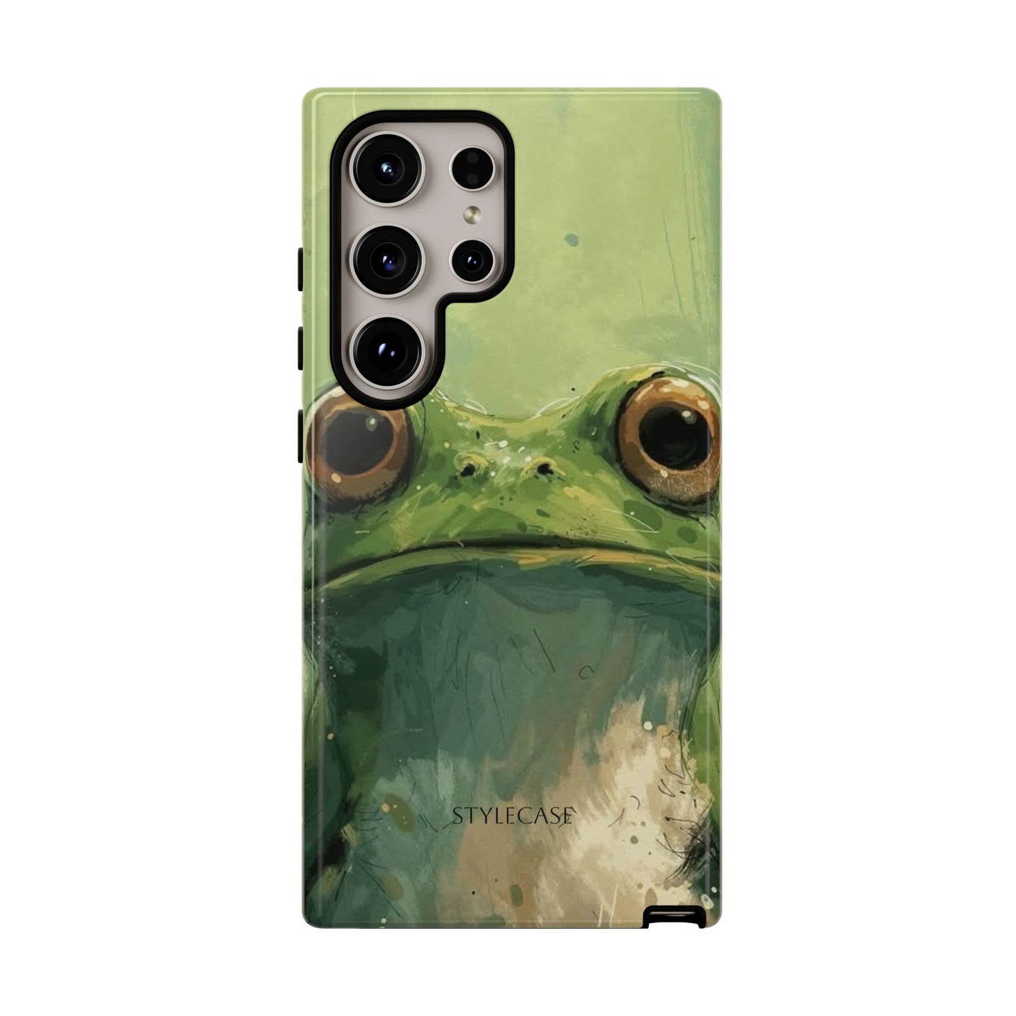 Frog Portrait Phone Case — Cute Frog Samsung And Iphone Protective Cover