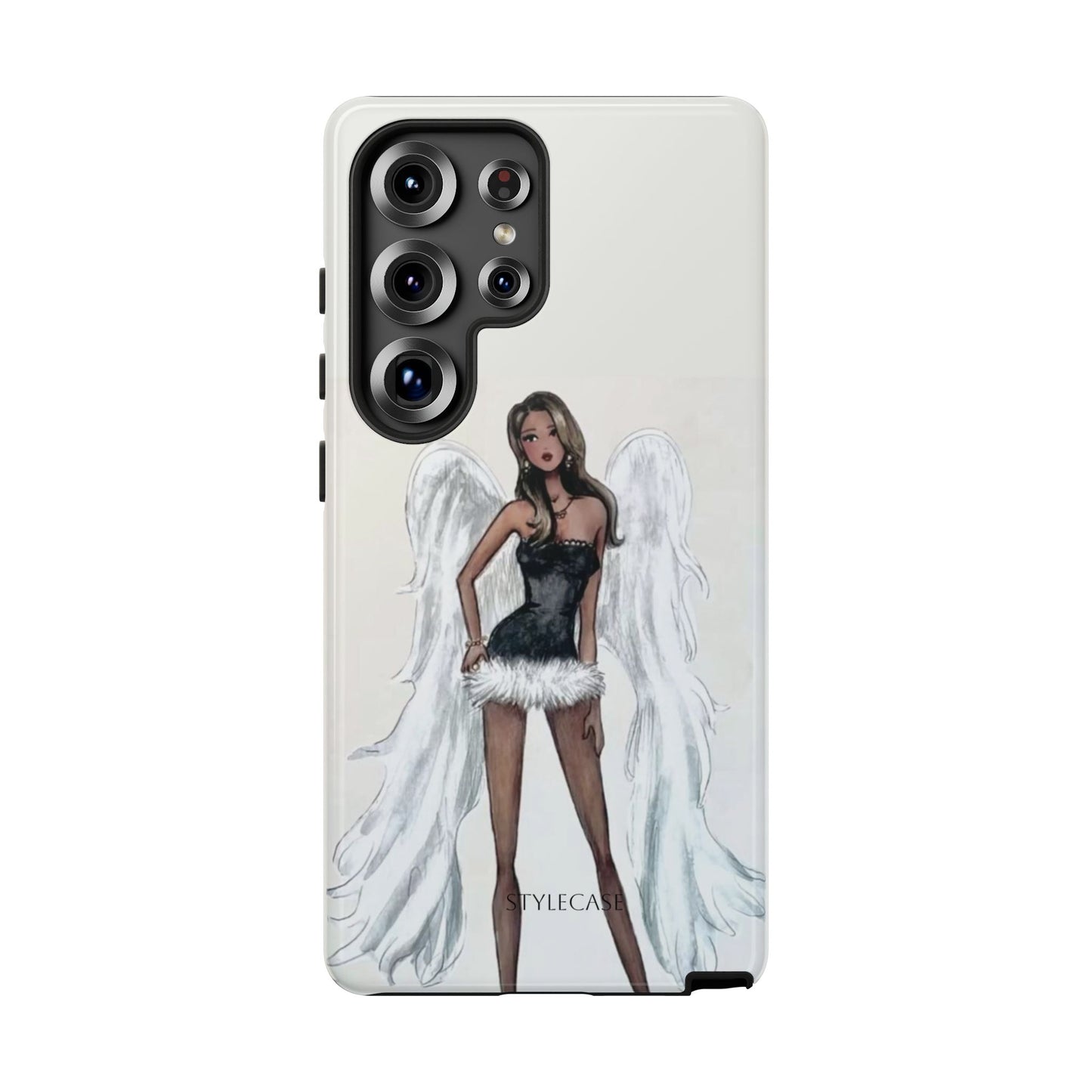 Angel Wings Phone Case — Fashionable Angel Model Protective Cover