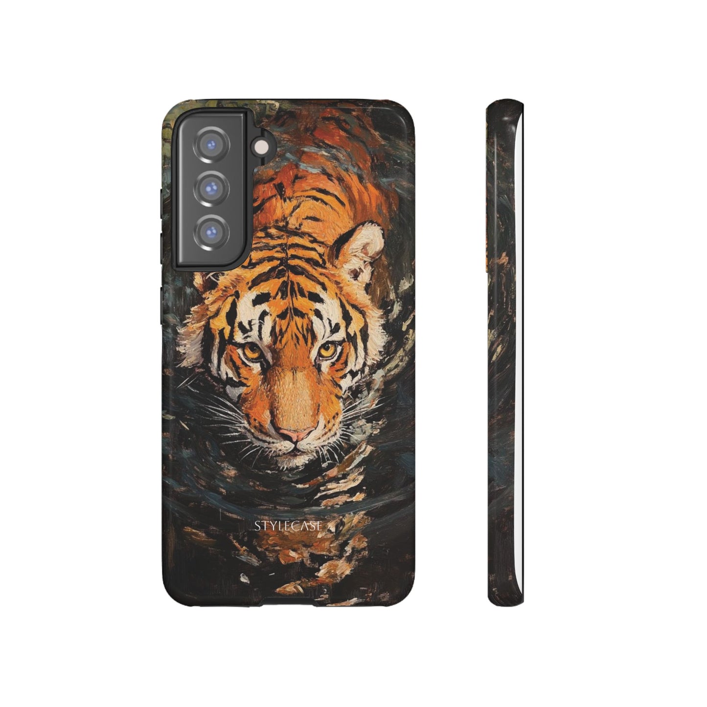 Tiger Reflection Phone Case — Wildlife Samsung And Iphone Cover