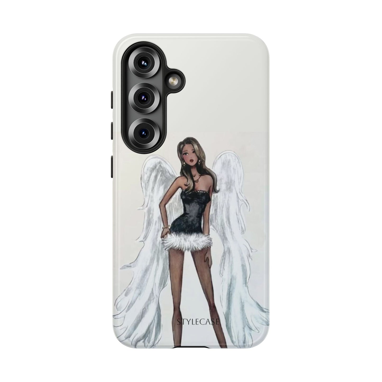 Angel Wings Phone Case — Fashionable Angel Model Protective Cover