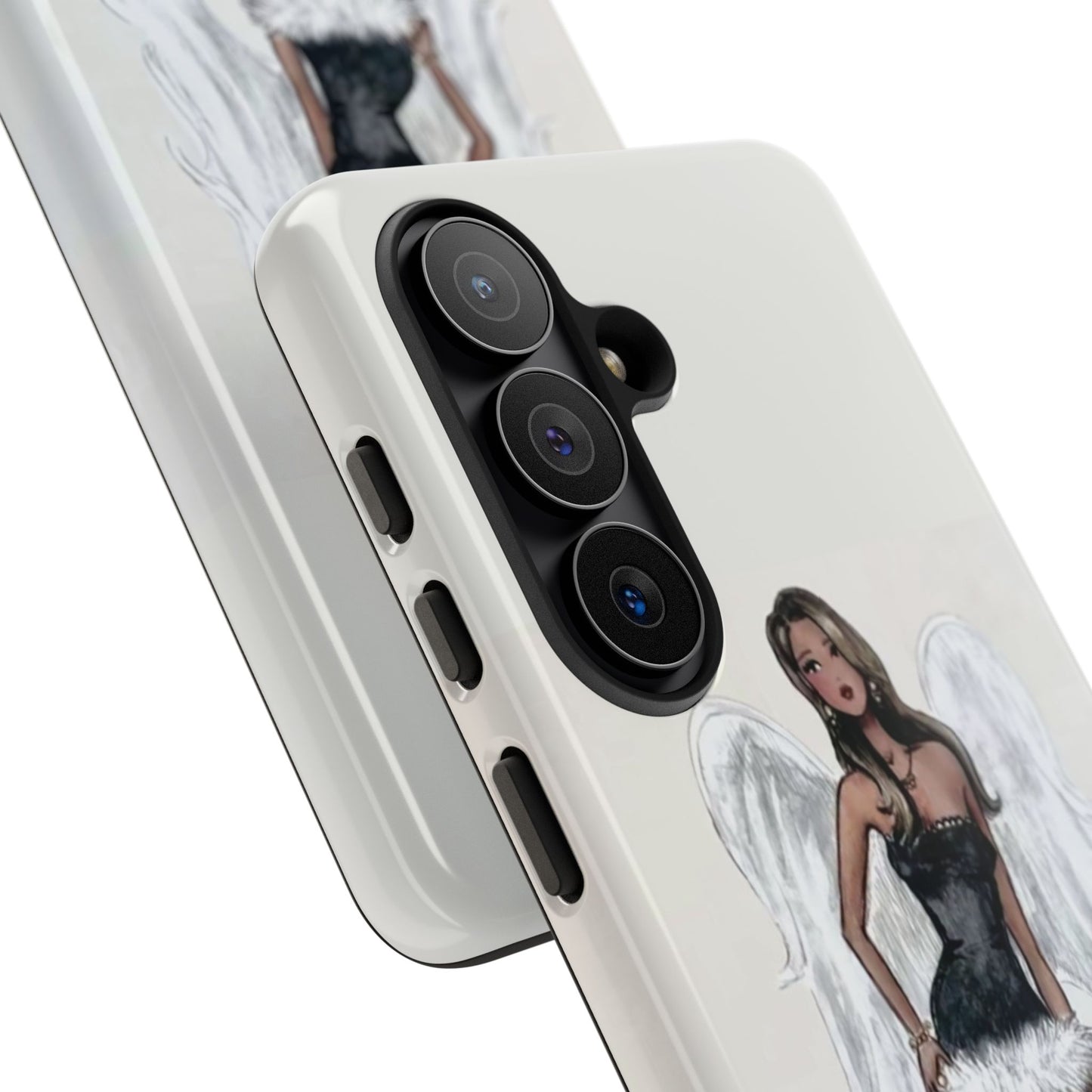 Angel Wings Phone Case — Fashionable Angel Model Protective Cover