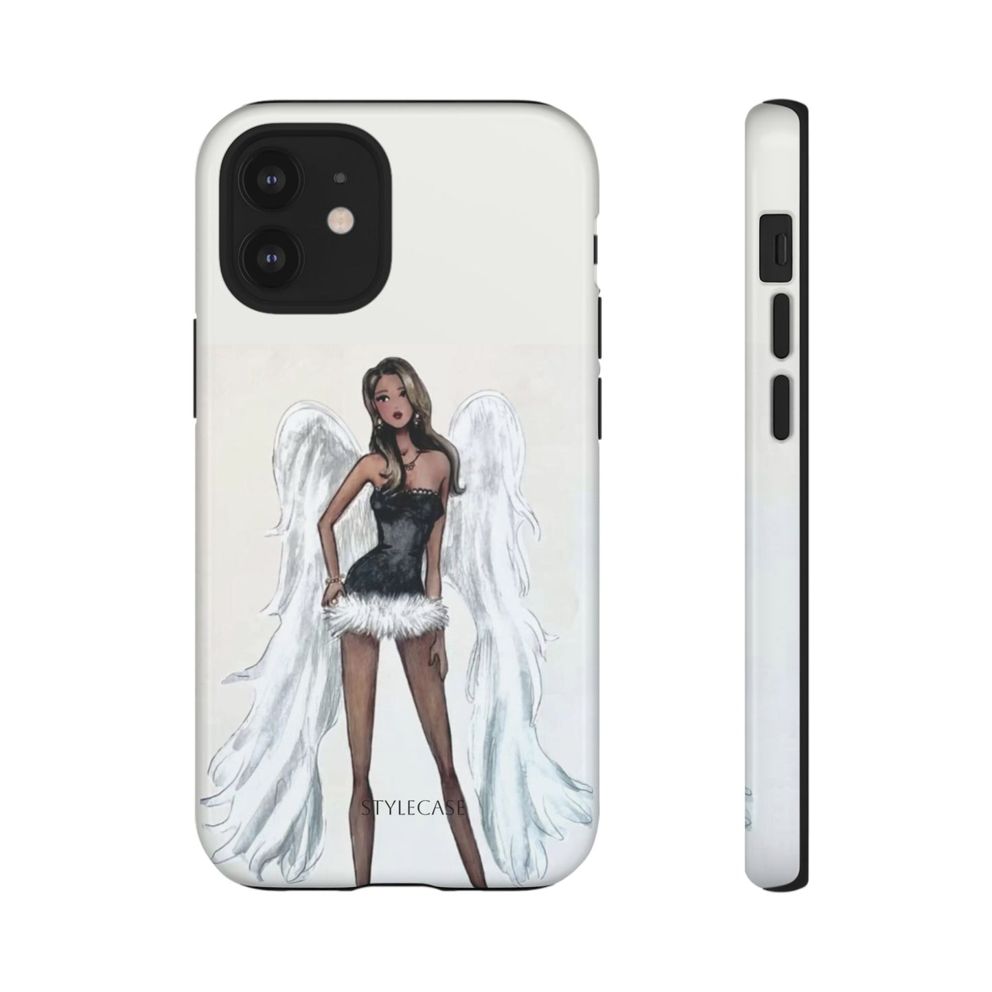 Angel Wings Phone Case — Fashionable Angel Model Protective Cover