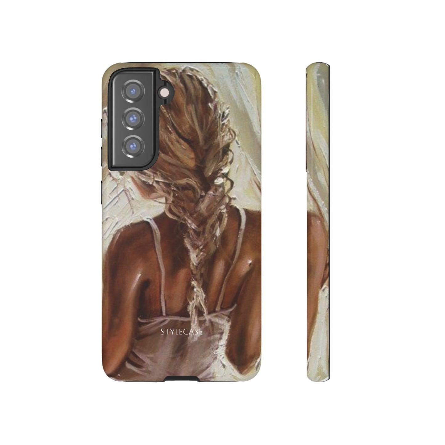 Phone Case — Braided Back Summer Vibe Protective Cover
