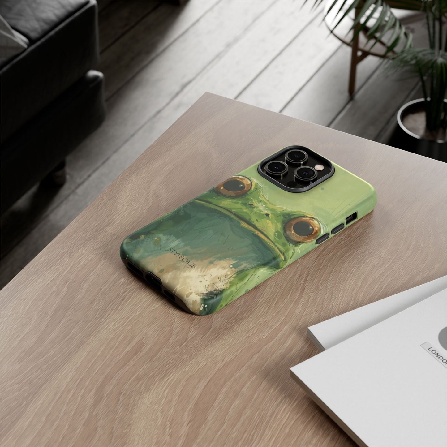 Frog Portrait Phone Case — Cute Frog Samsung And Iphone Protective Cover