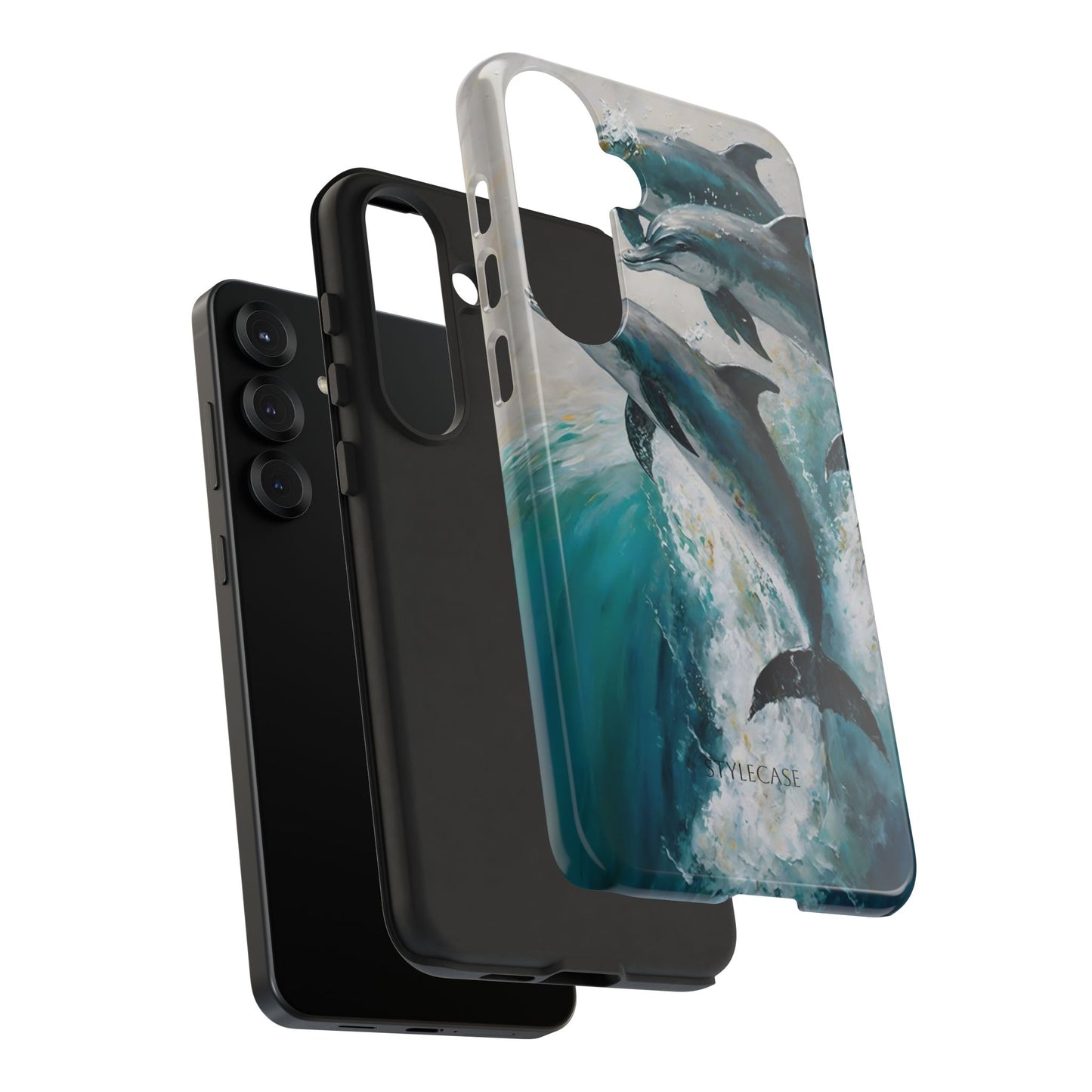 Dolphin Phone Case — Protective Ocean Art iPhone And Samsung Case