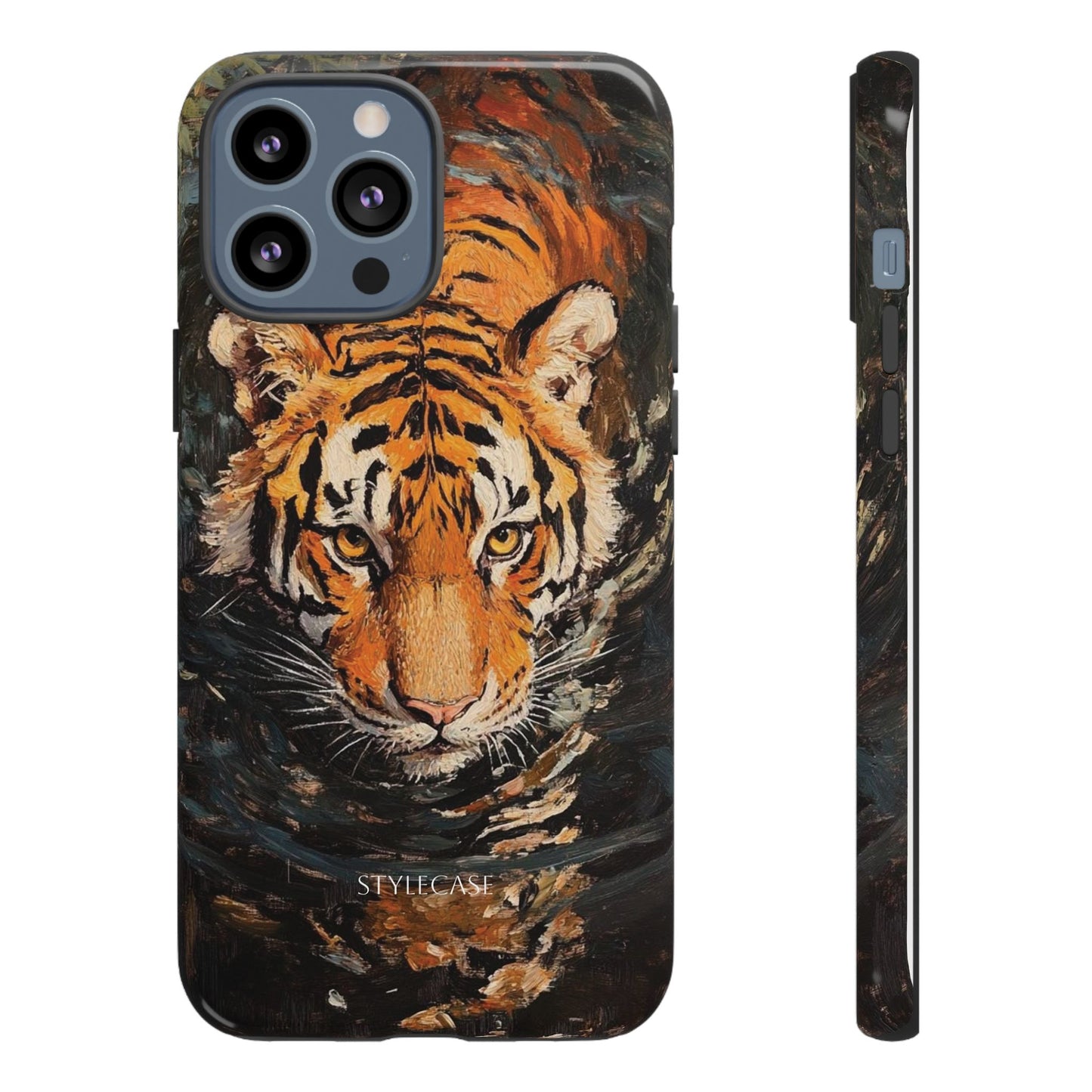 Tiger Reflection Phone Case — Wildlife Samsung And Iphone Cover