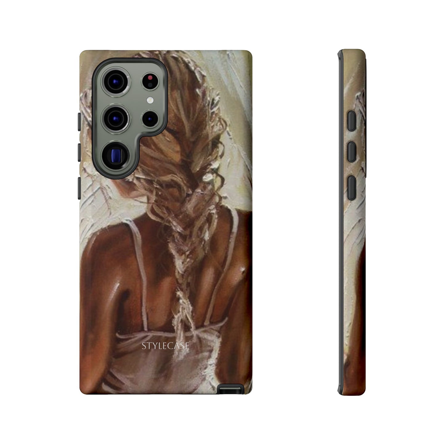 Phone Case — Braided Back Summer Vibe Protective Cover