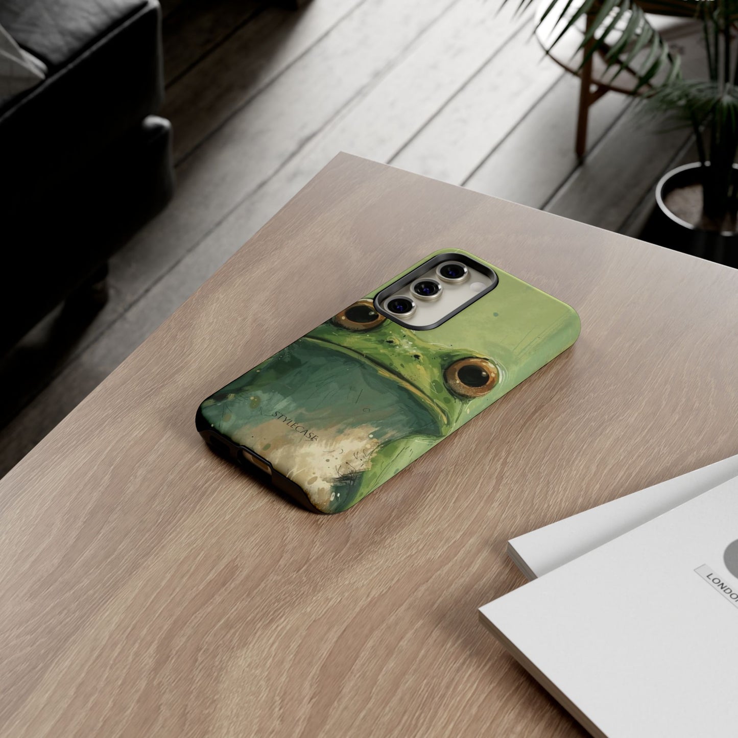 Frog Portrait Phone Case — Cute Frog Samsung And Iphone Protective Cover