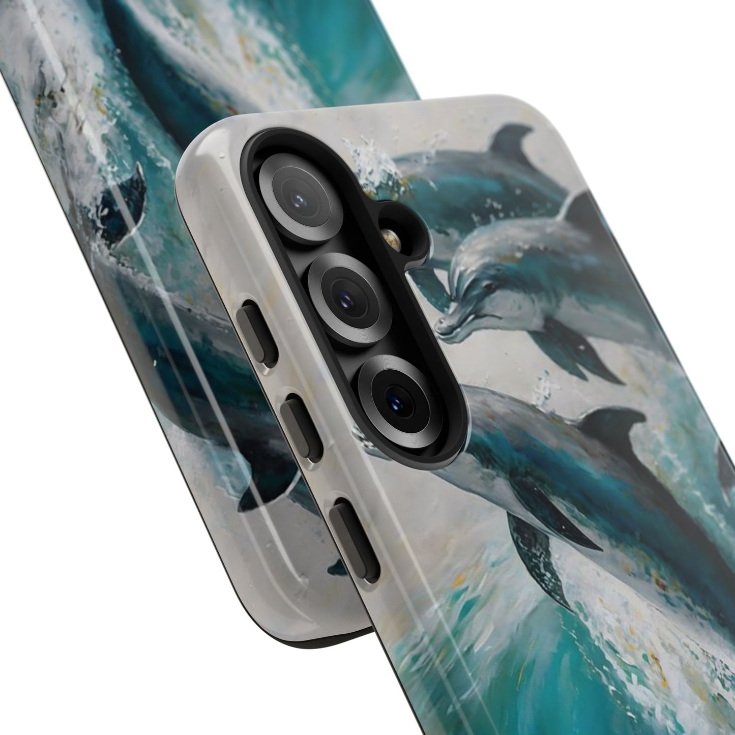 Dolphin Phone Case — Protective Ocean Art iPhone And Samsung Case