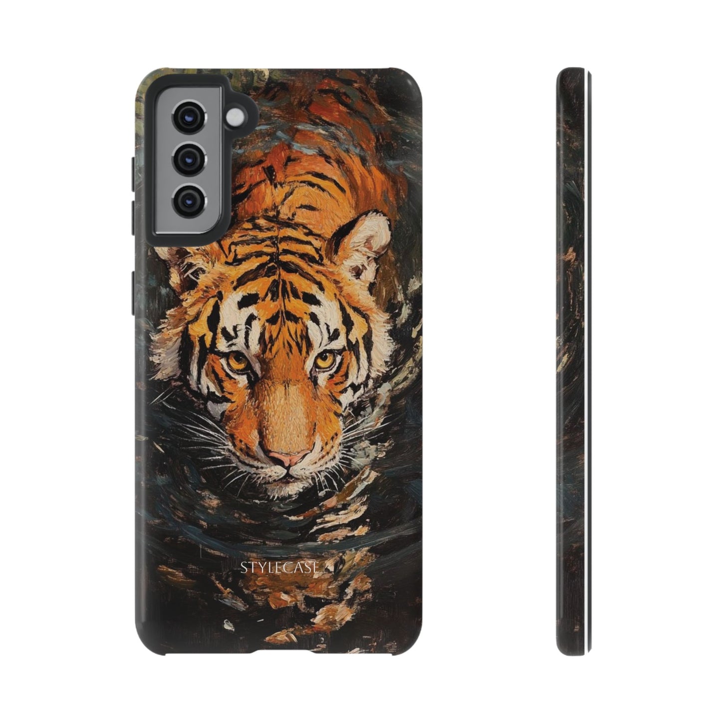 Tiger Reflection Phone Case — Wildlife Samsung And Iphone Cover