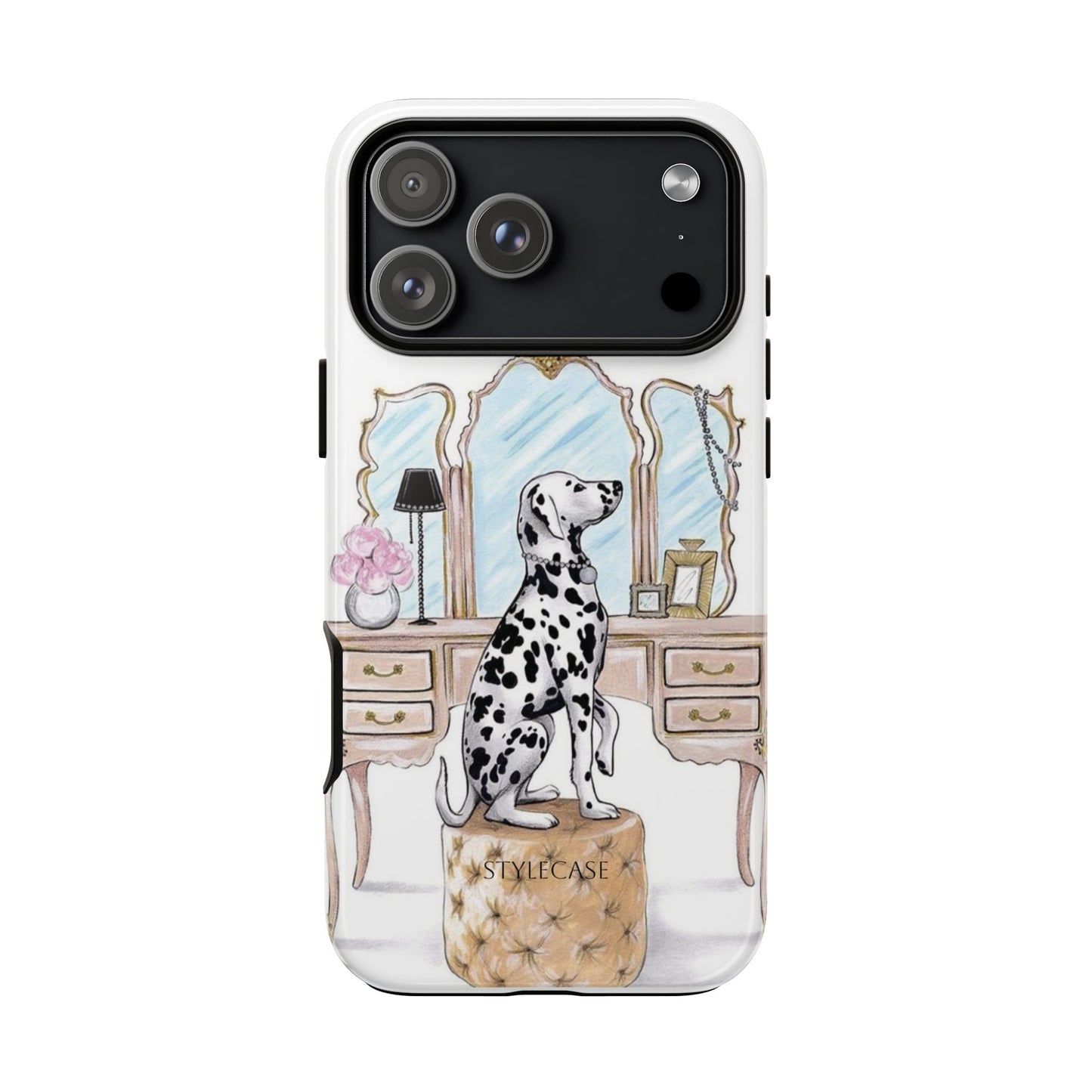 Dalmatian Vanity Phone Case — Elegance Samsung And Iphone Cover