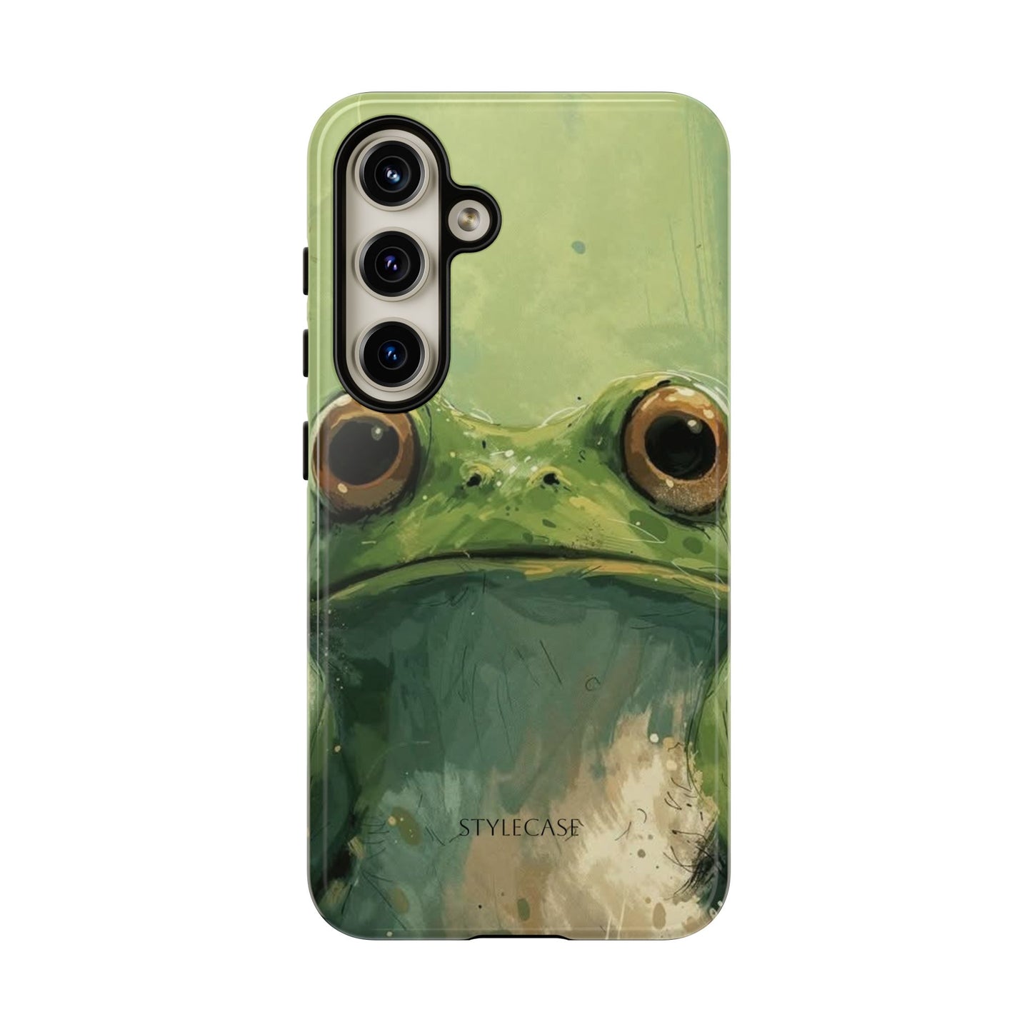 Frog Portrait Phone Case — Cute Frog Samsung And Iphone Protective Cover