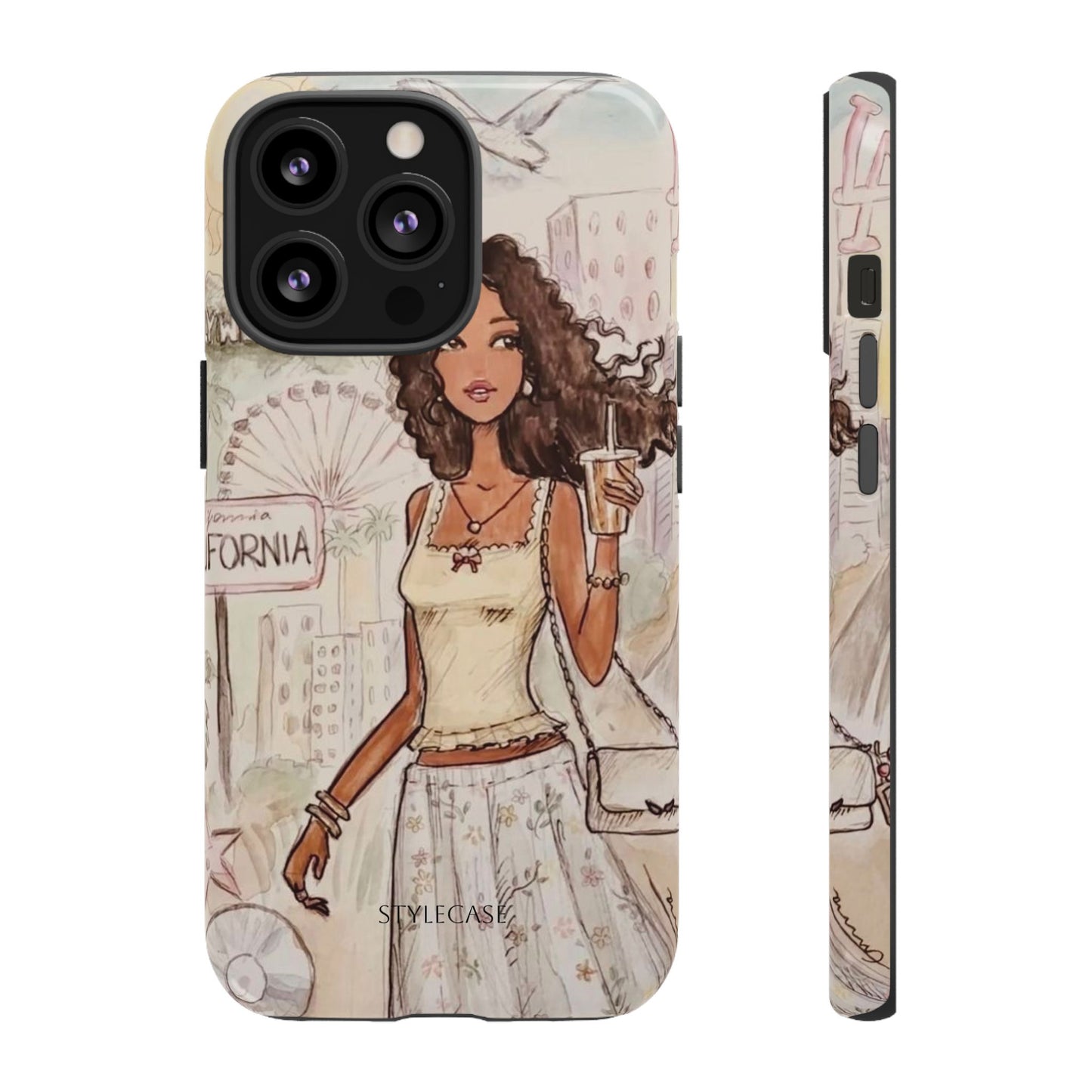 Stylish Girl Phone Case — California Samsung And Iphone Cover