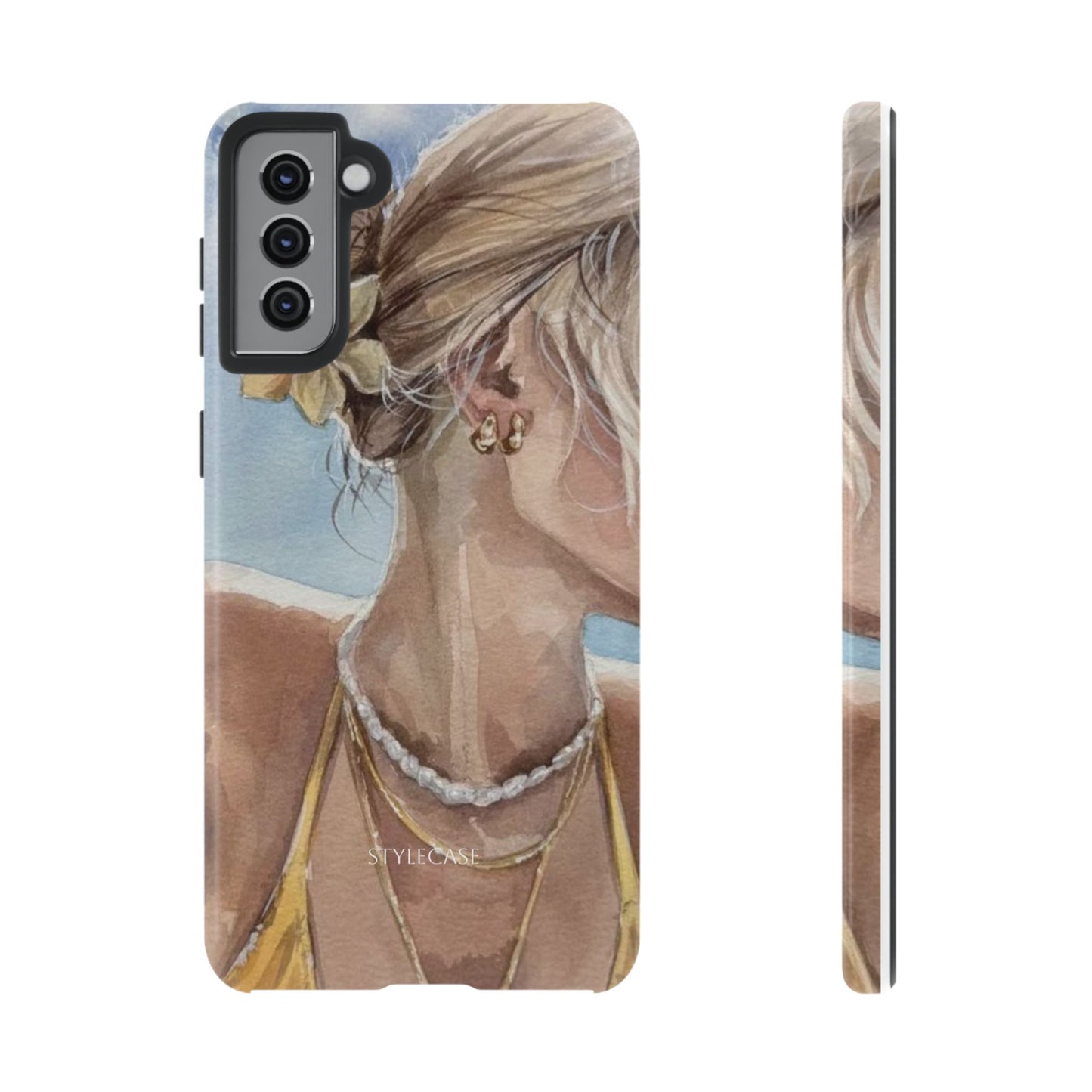 Beachy Blonde Phone Case — Summer Girl Samsung And iPhone Case
