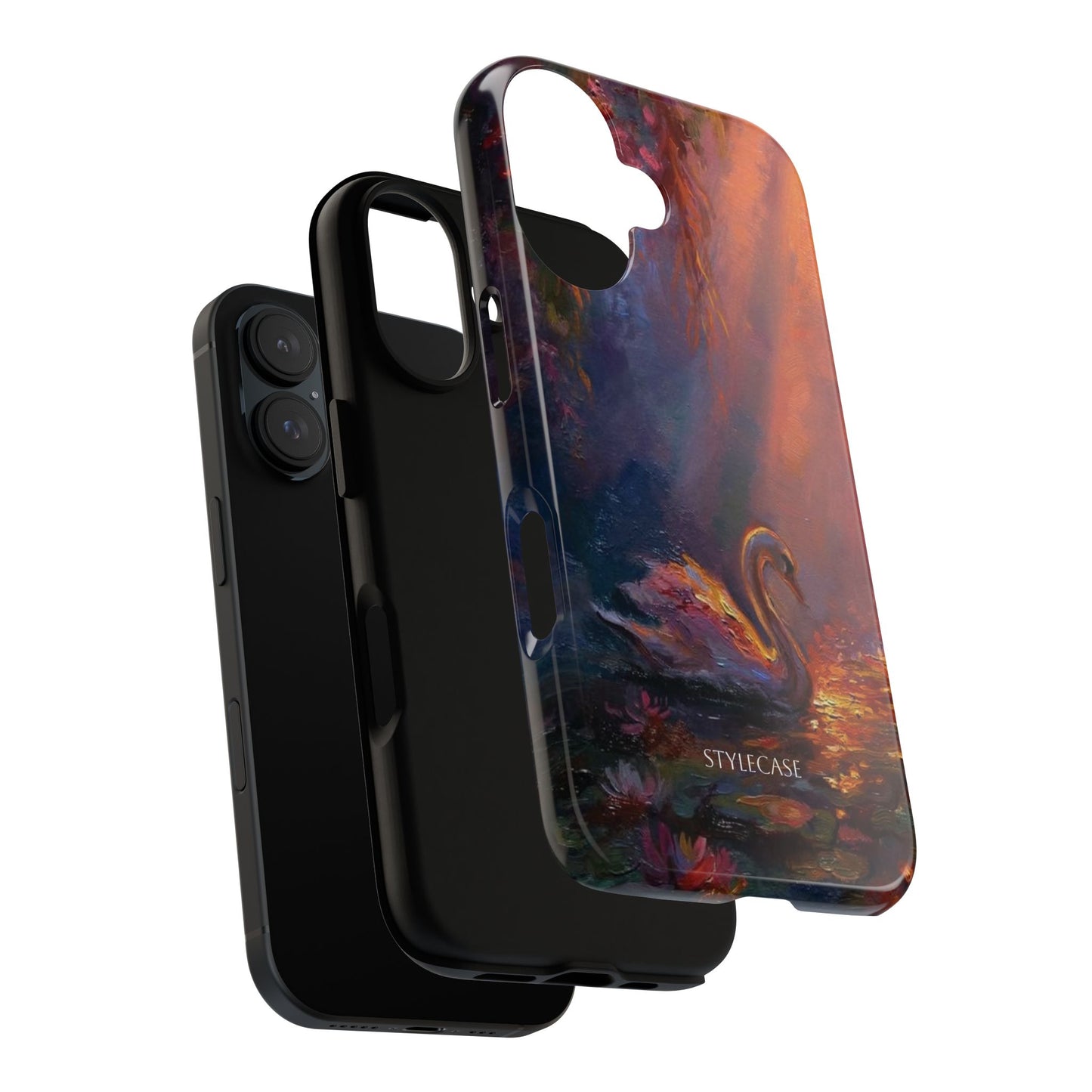 Swan Sunset Phone Case — Protective Samsung And Iphone Cover