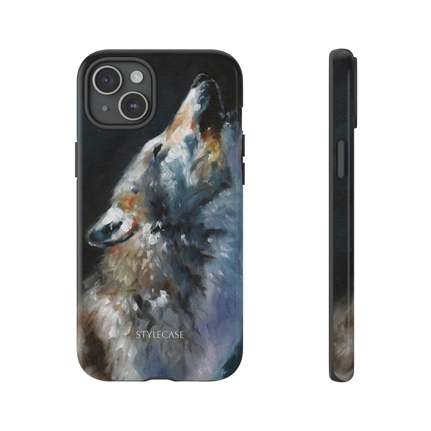 Howling Wolf Phone Case — Protective Samsung And Iphone Case