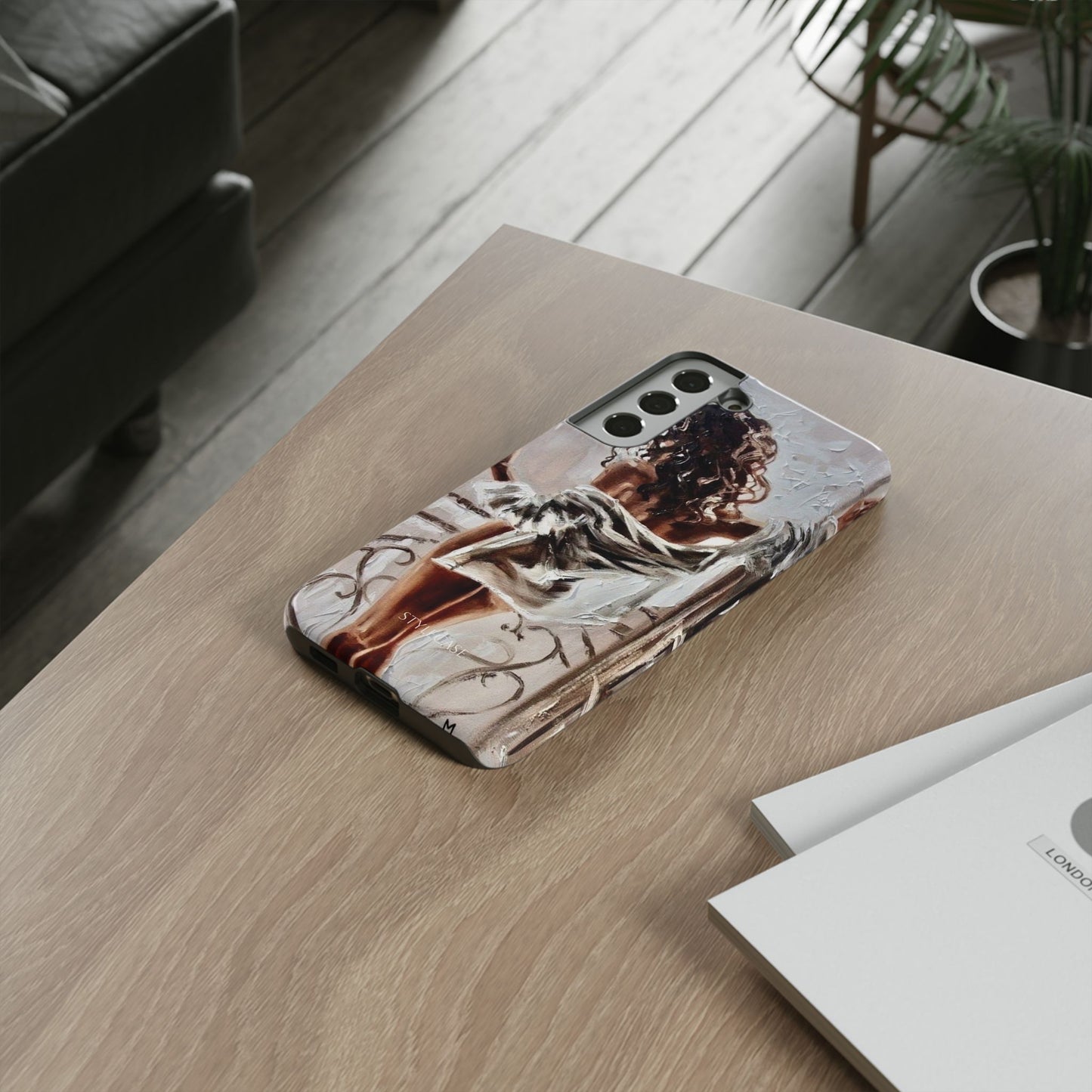 Woman Phone Case — Elegant Boudoir Samsung And Iphone Cover