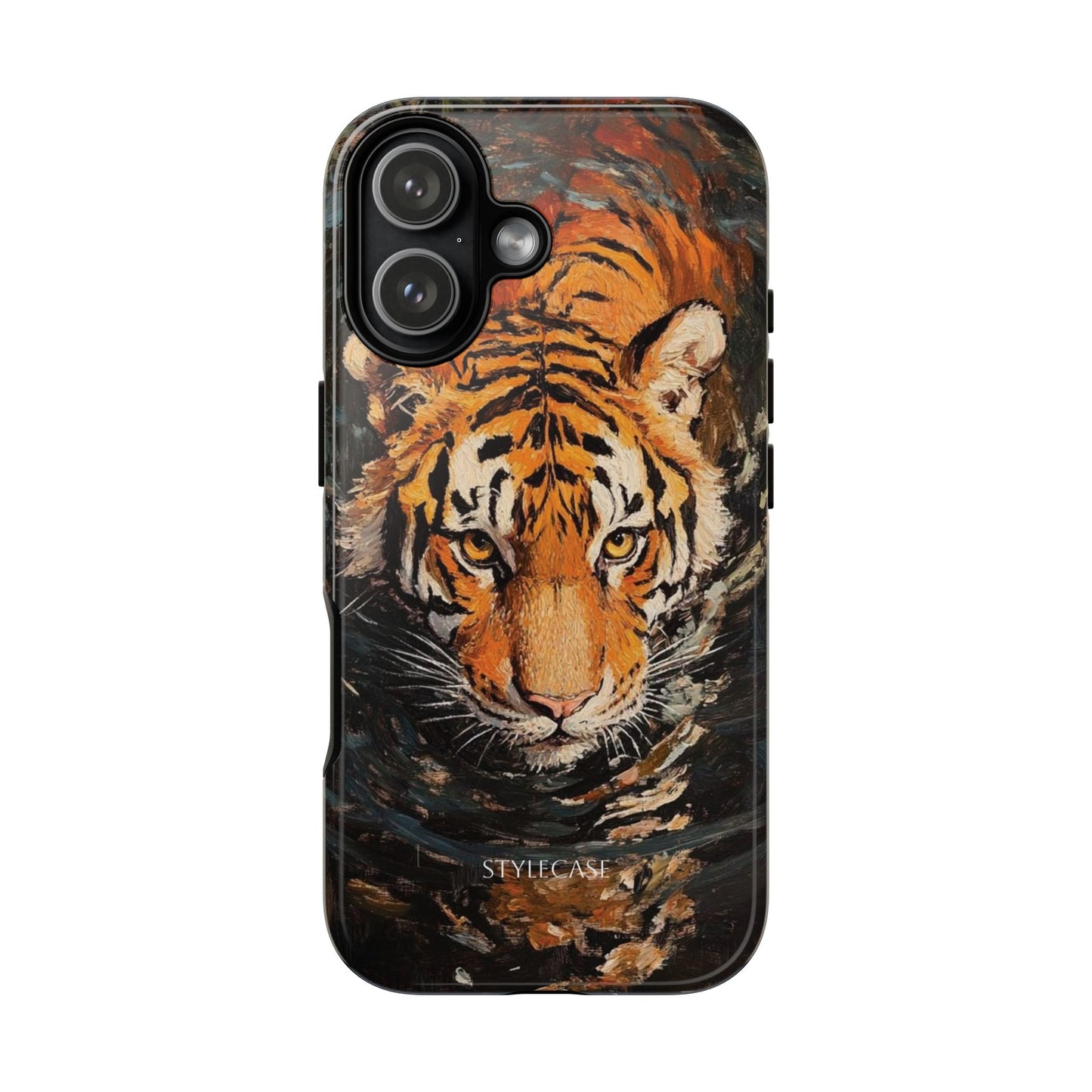 Tiger Reflection Phone Case — Wildlife Samsung And Iphone Cover