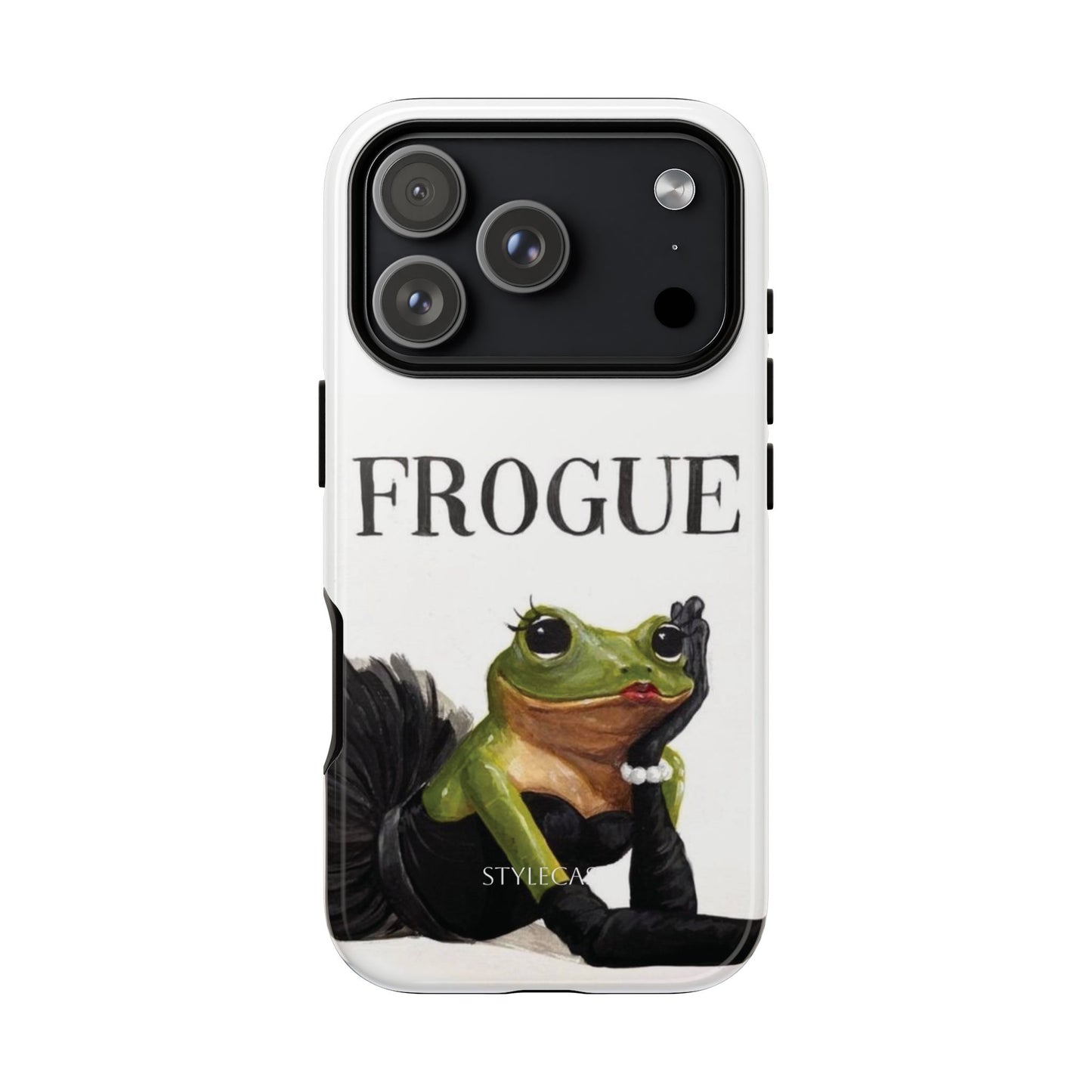Frogue Phone Case – Fashion Frog Design, Trendy Protective Cover