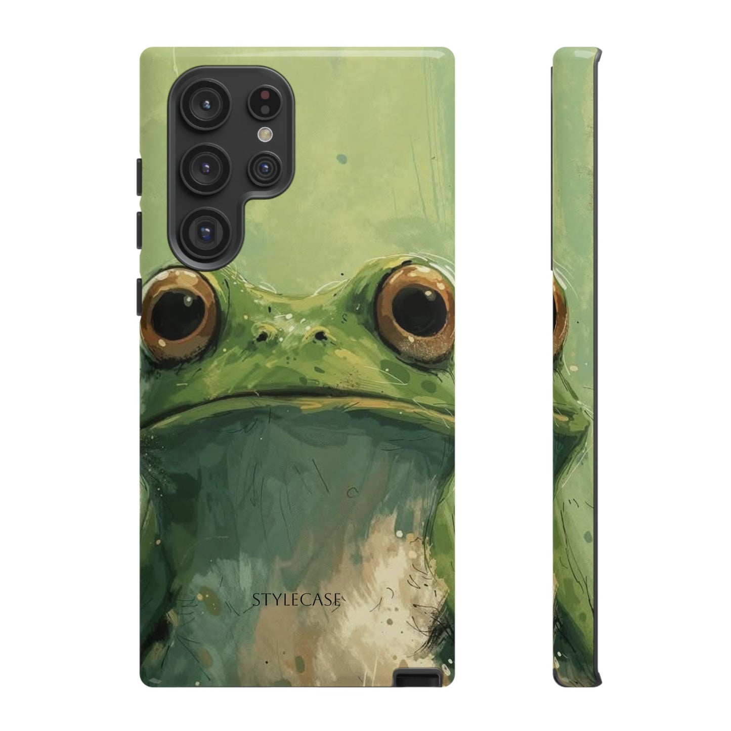 Frog Portrait Phone Case — Cute Frog Samsung And Iphone Protective Cover