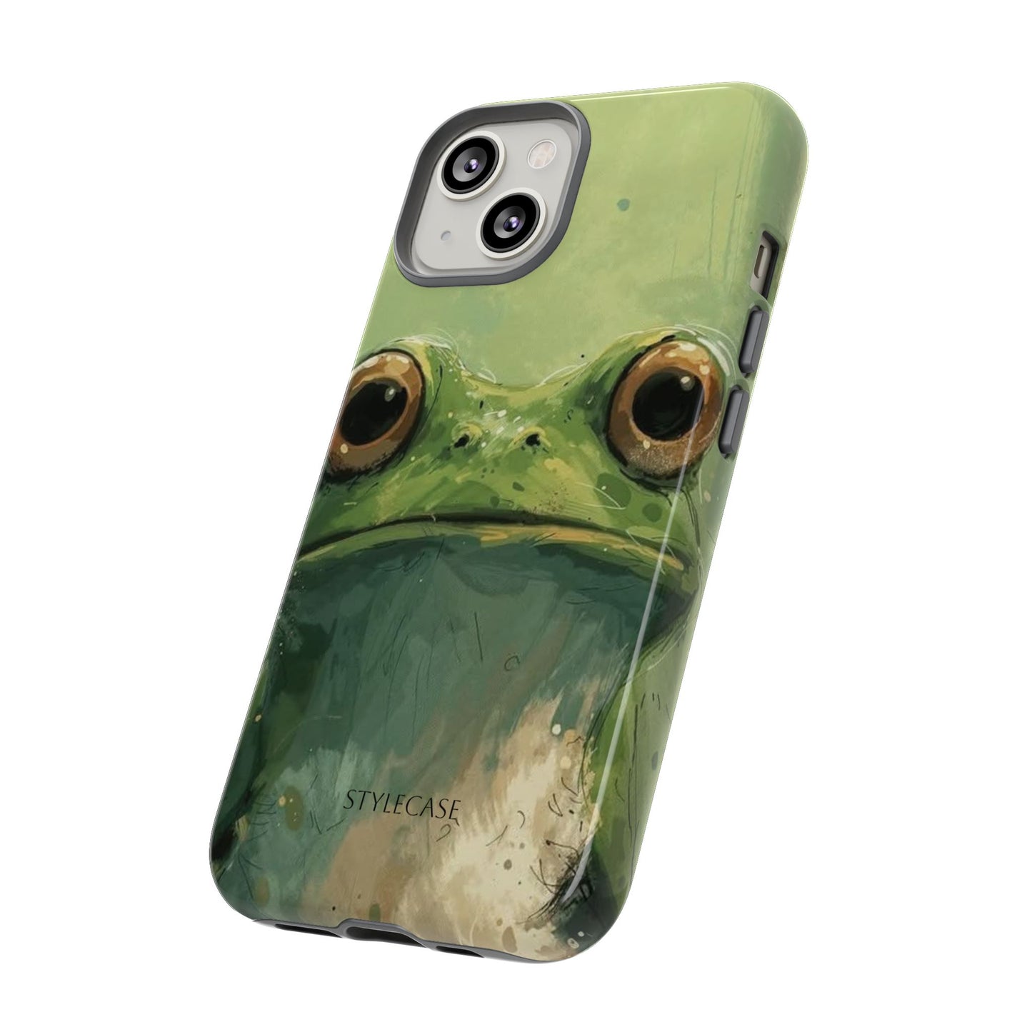 Frog Portrait Phone Case — Cute Frog Samsung And Iphone Protective Cover