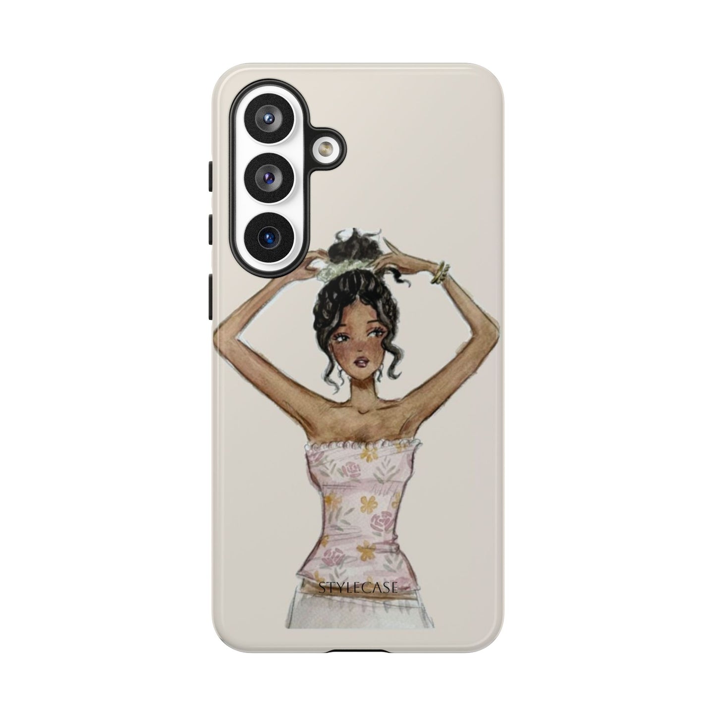 Phone Case — Fashion Illustration Chic Girl Protective Cover