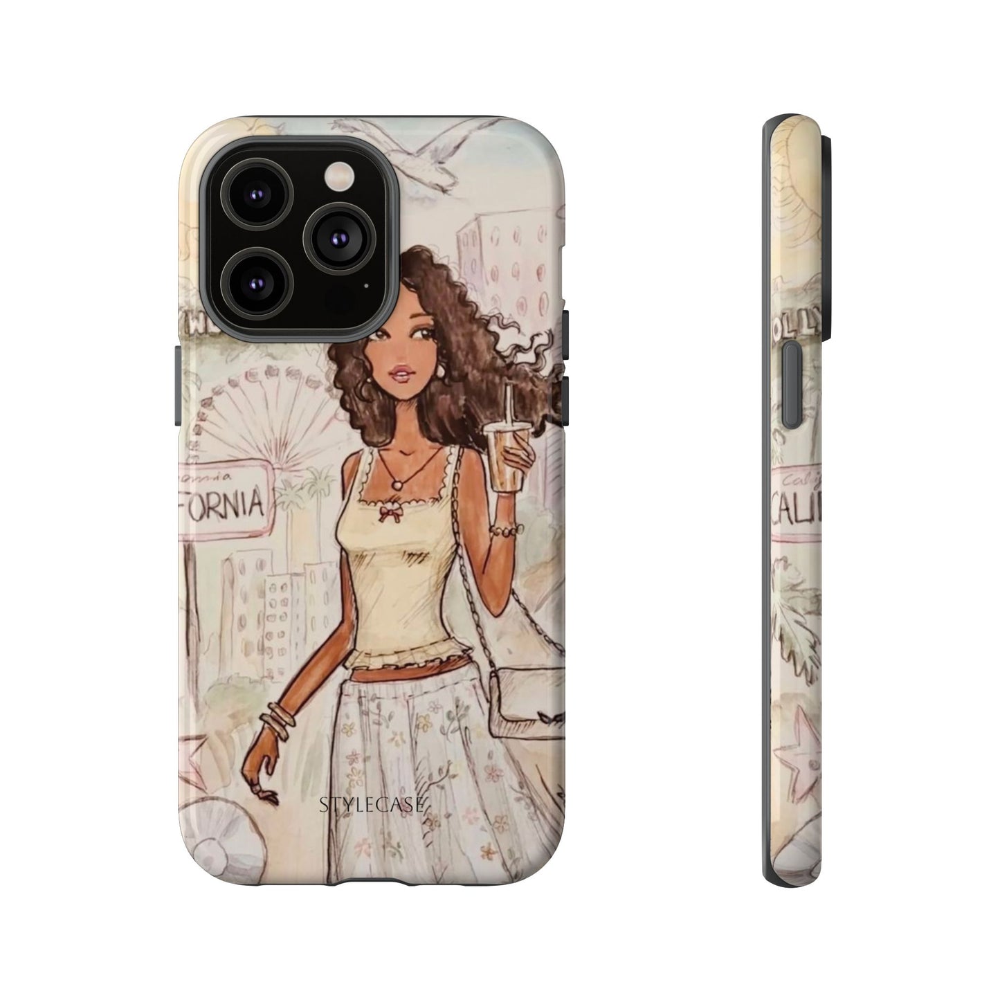 Stylish Girl Phone Case — California Samsung And Iphone Cover