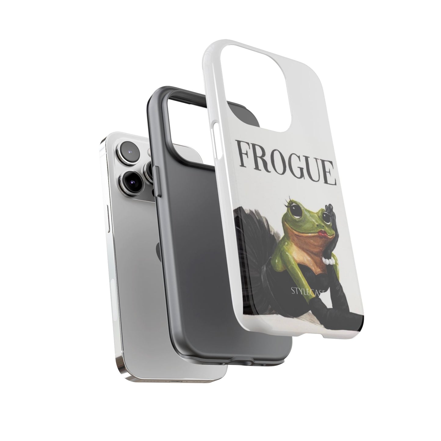 Frogue Phone Case – Fashion Frog Design, Trendy Protective Cover