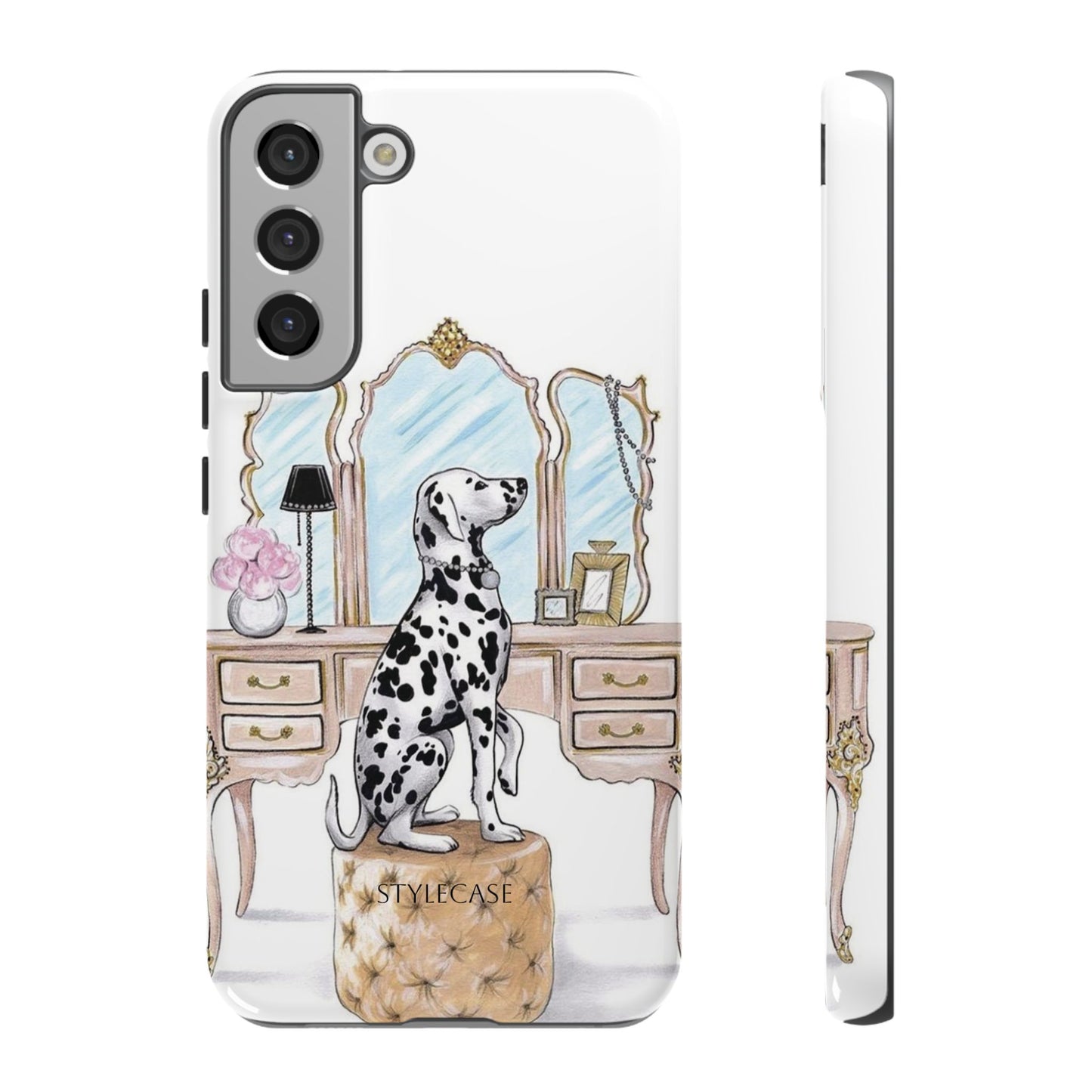 Dalmatian Vanity Phone Case — Elegance Samsung And Iphone Cover
