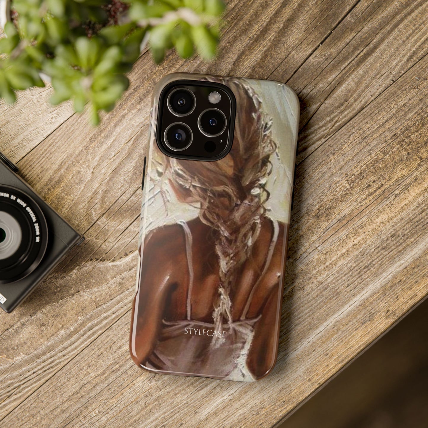 Phone Case — Braided Back Summer Vibe Protective Cover