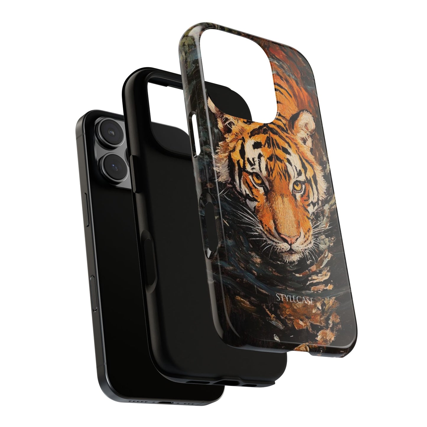 Tiger Reflection Phone Case — Wildlife Samsung And Iphone Cover