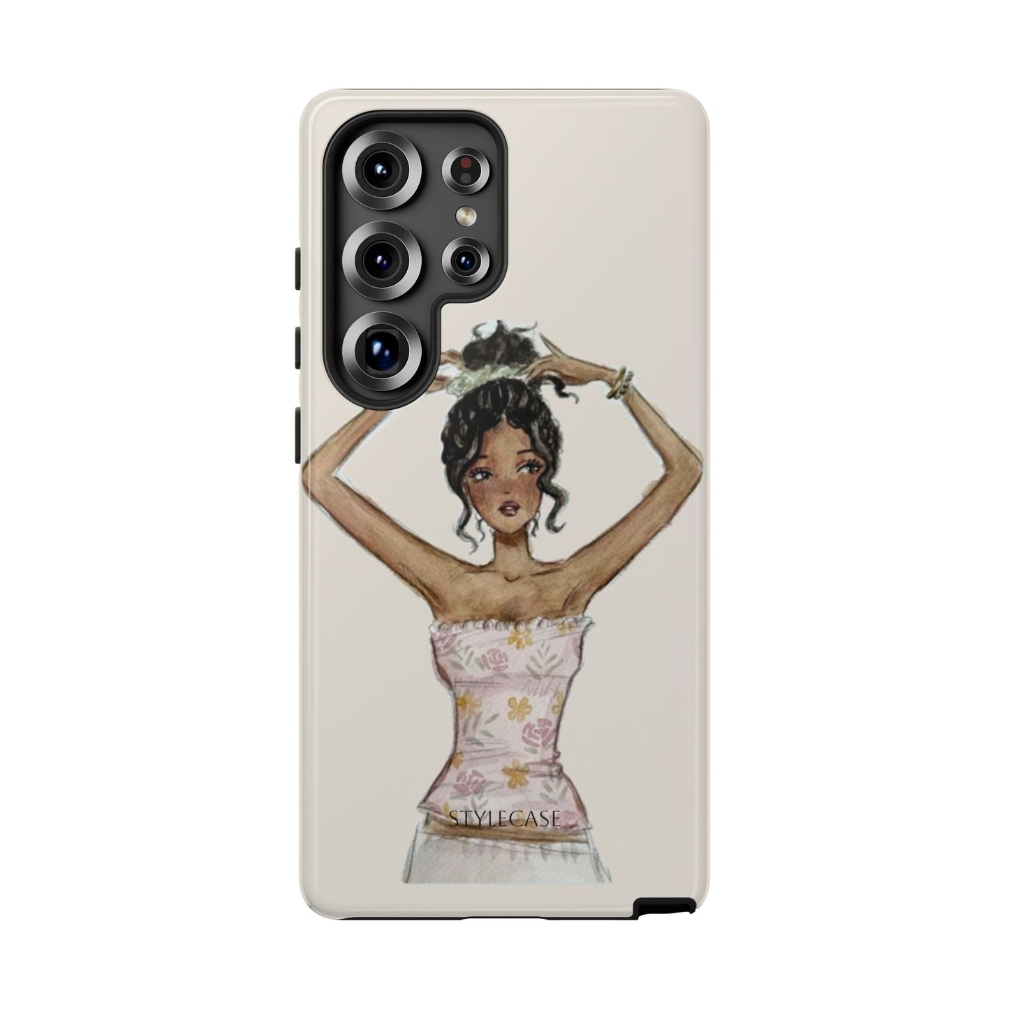 Phone Case — Fashion Illustration Chic Girl Protective Cover
