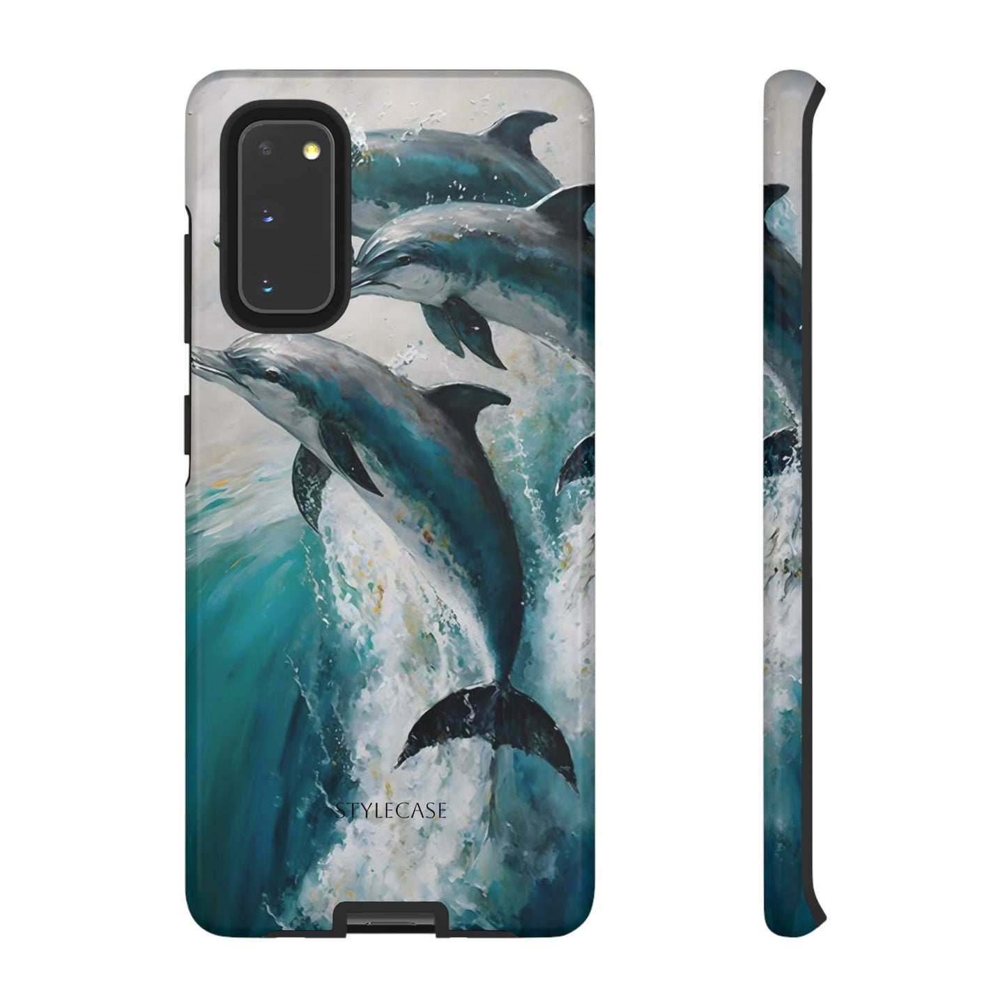 Dolphin Phone Case — Protective Ocean Art iPhone And Samsung Case