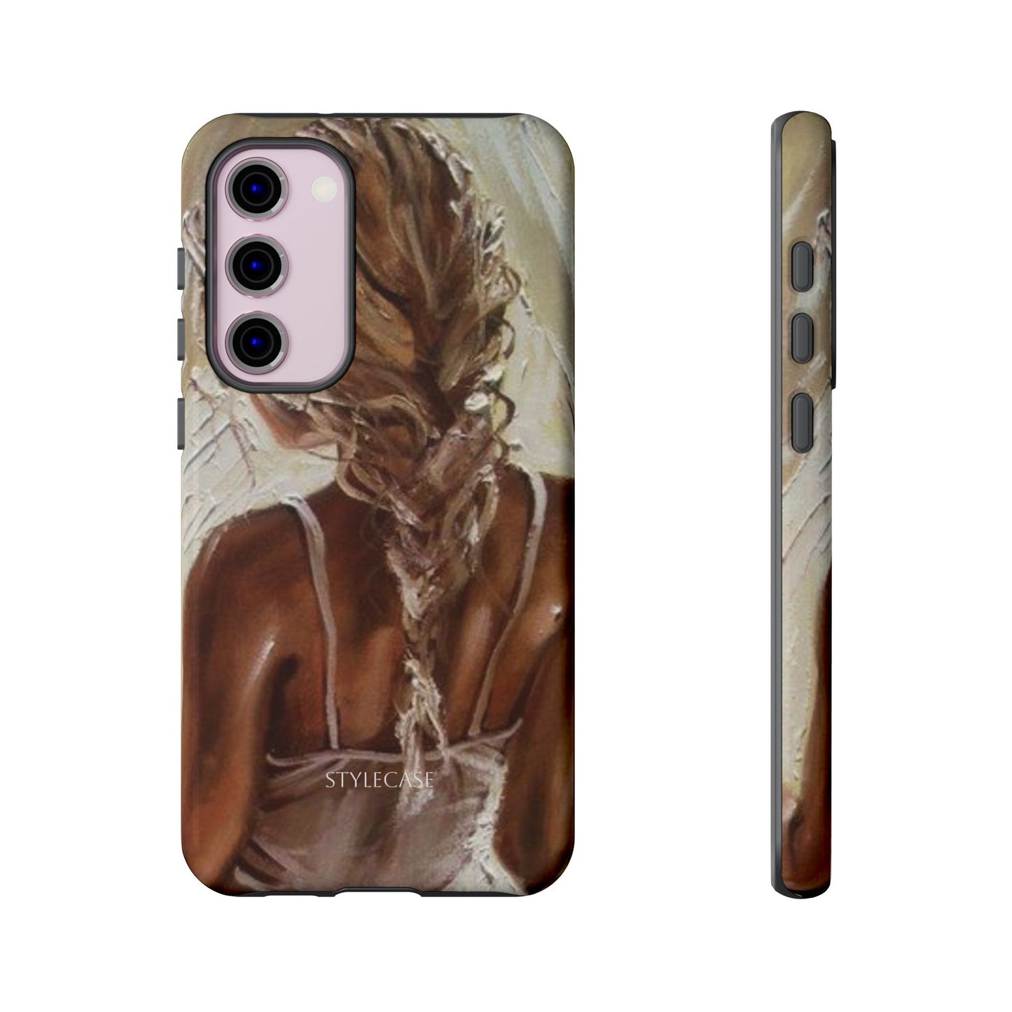 Phone Case — Braided Back Summer Vibe Protective Cover
